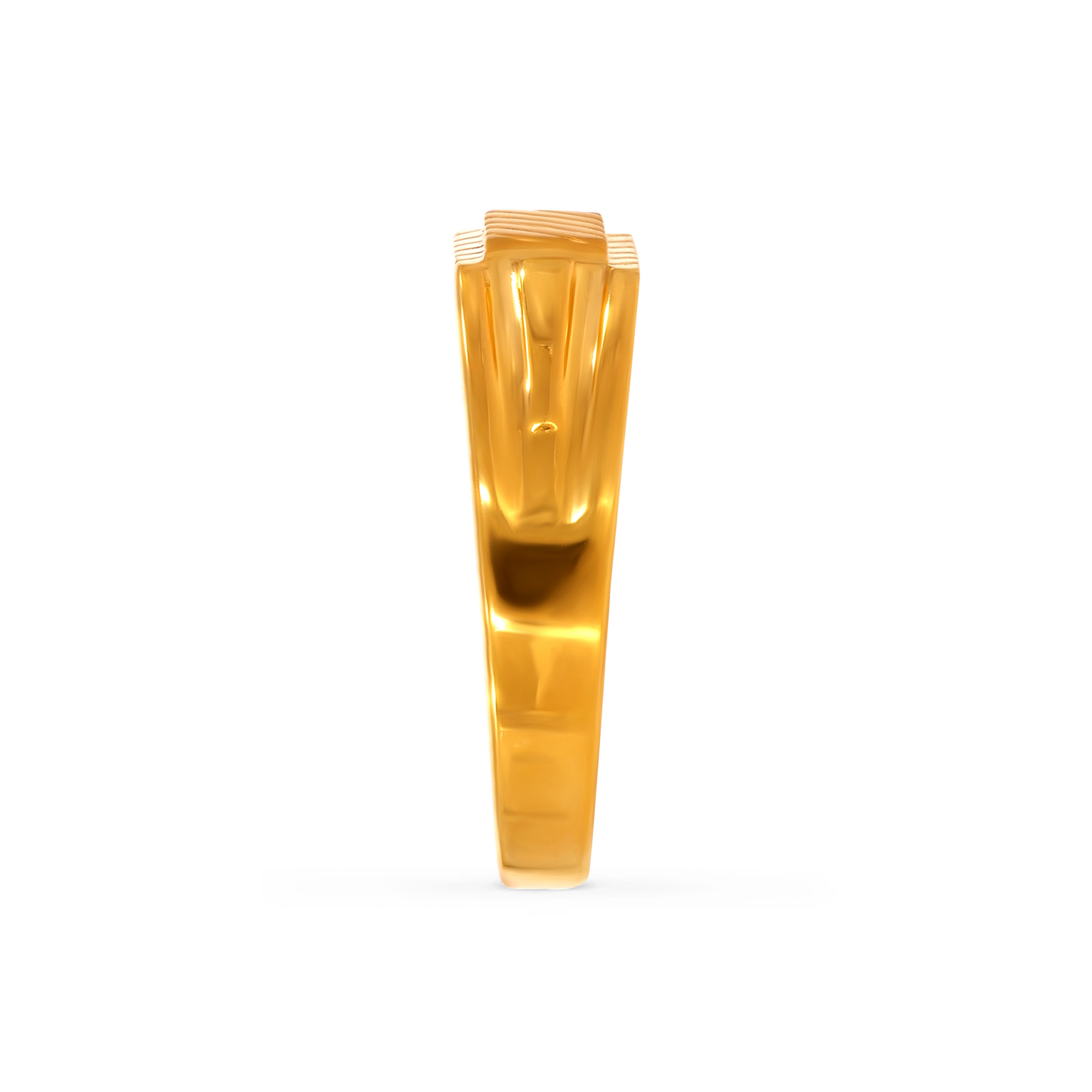22K Yellow Gold Men's Ring  - GGR-D000552375 - Senco Gold and Diamonds