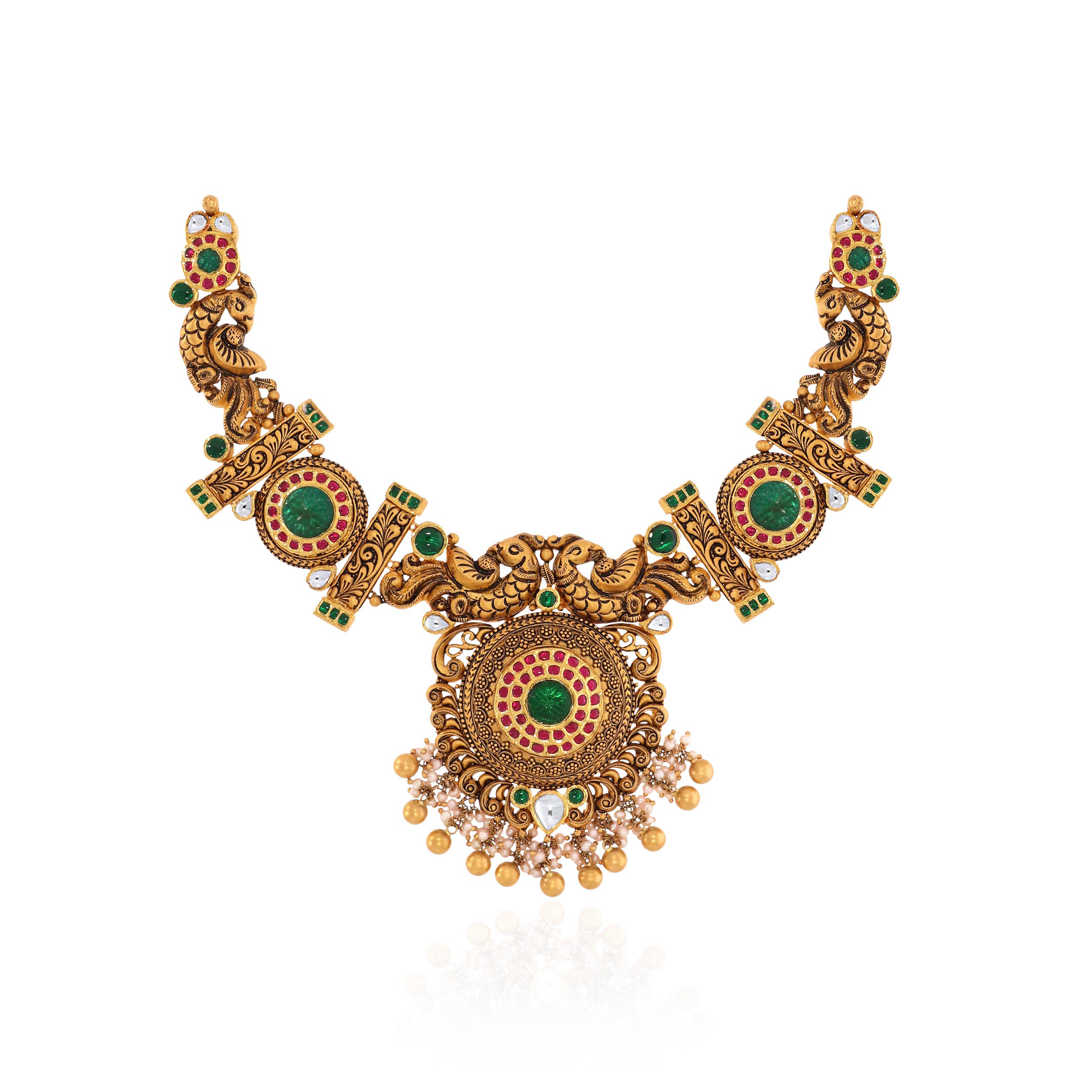 22K Yellow Gold Necklace-GN-D000737559 - Senco Gold and Diamonds