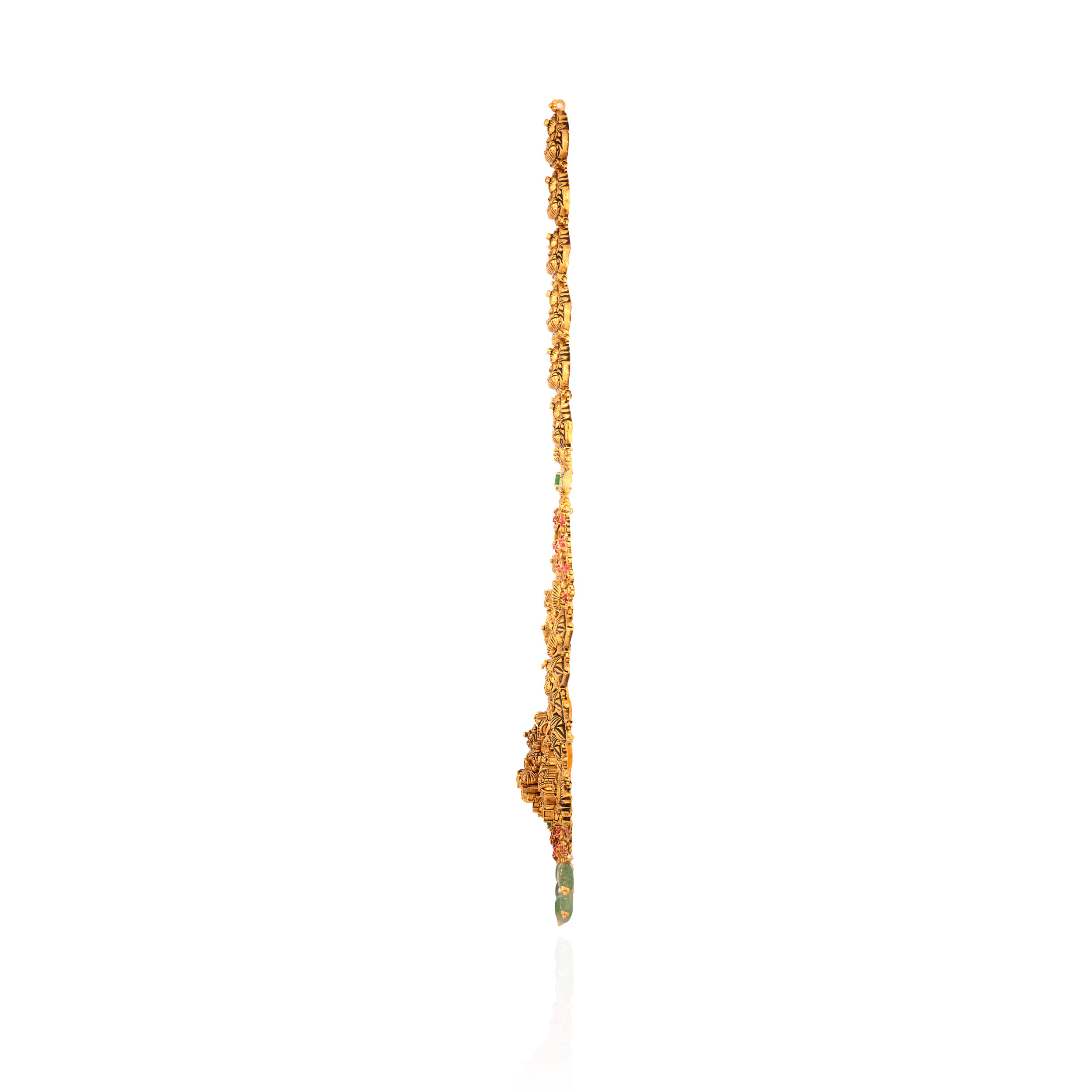 Royal Divinity Temple Gold Necklace - Senco Gold and Diamonds