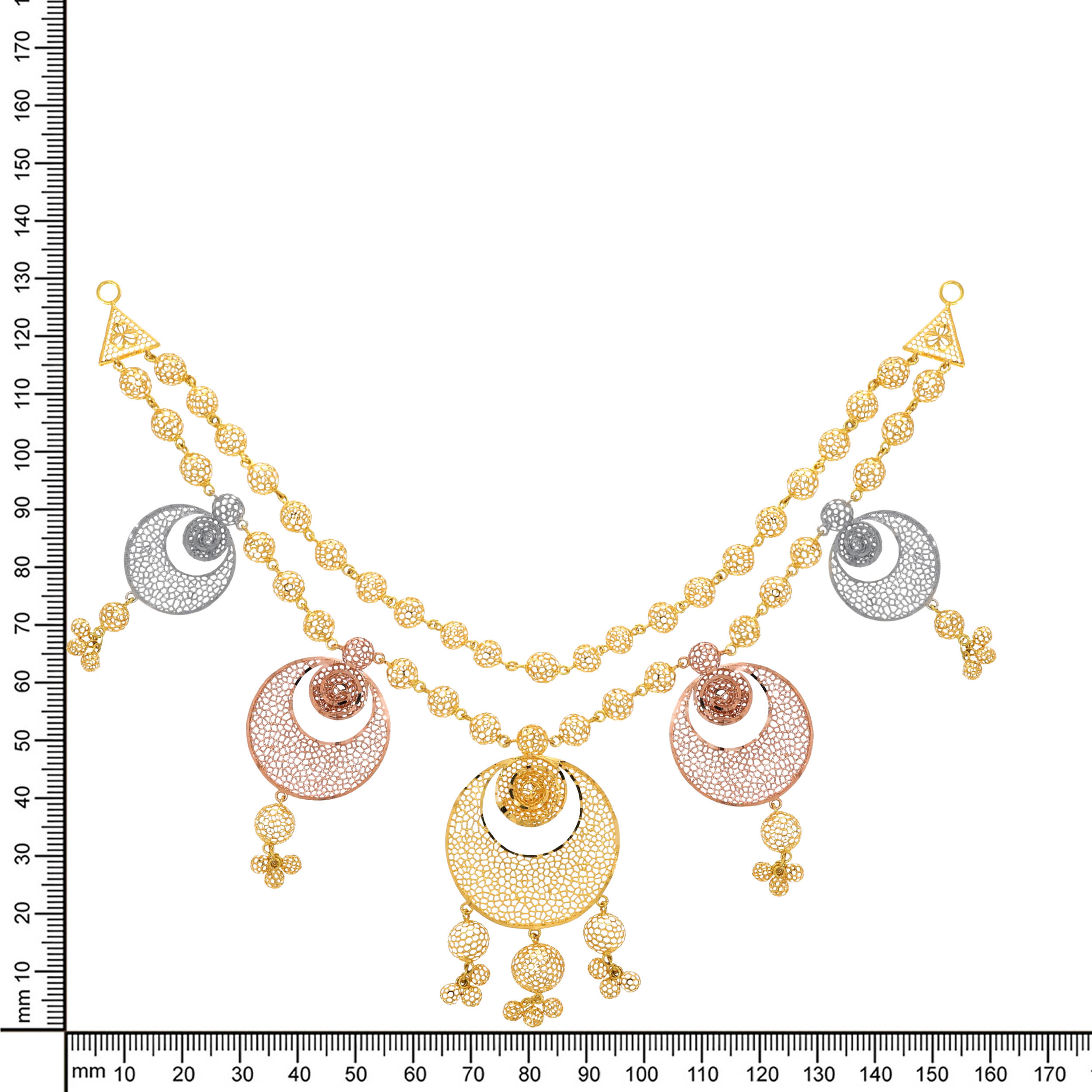 Moderna Delight Gold Necklace - Senco Gold and Diamonds