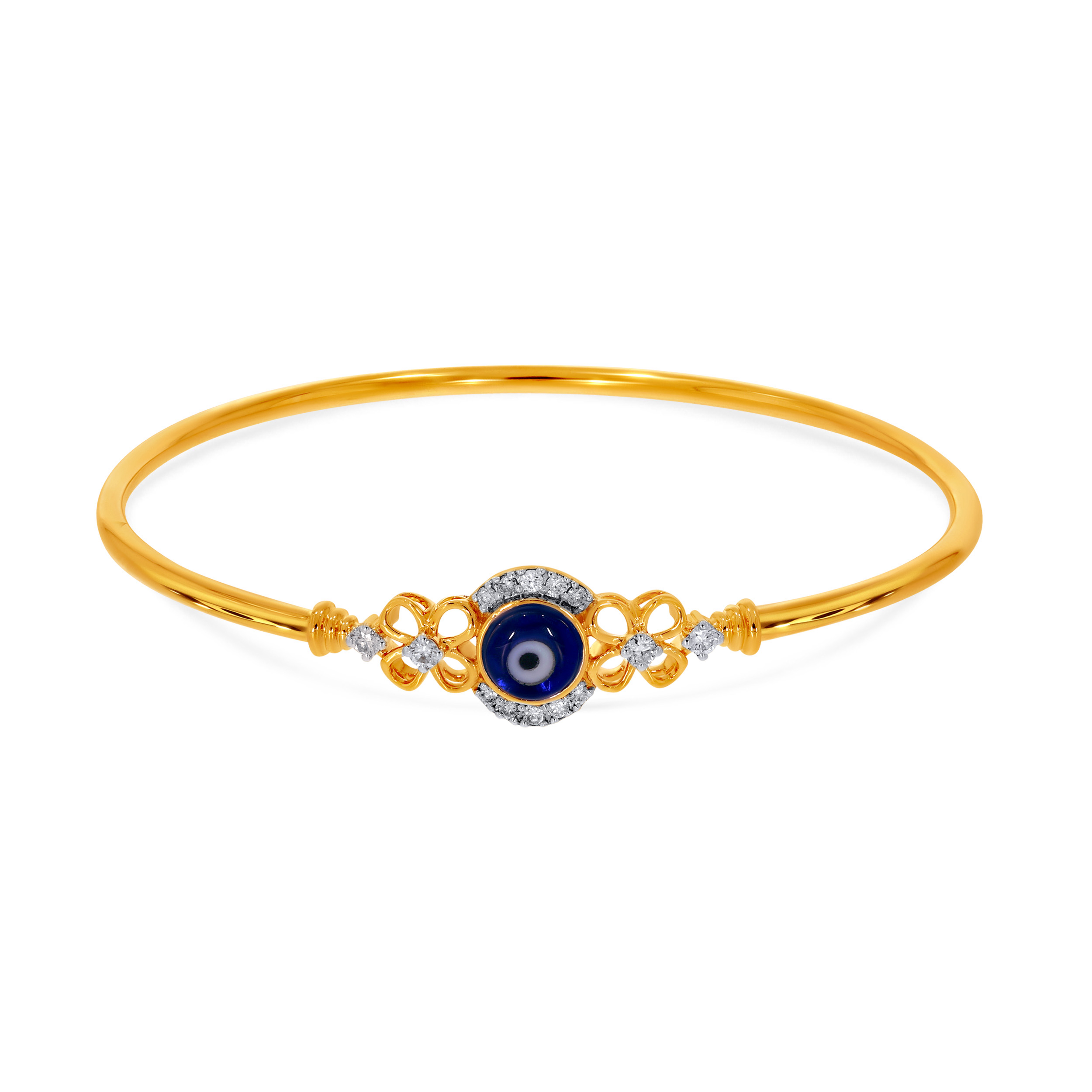 Serenity Shield Diamond Noa Bangle - Senco Gold and Diamonds