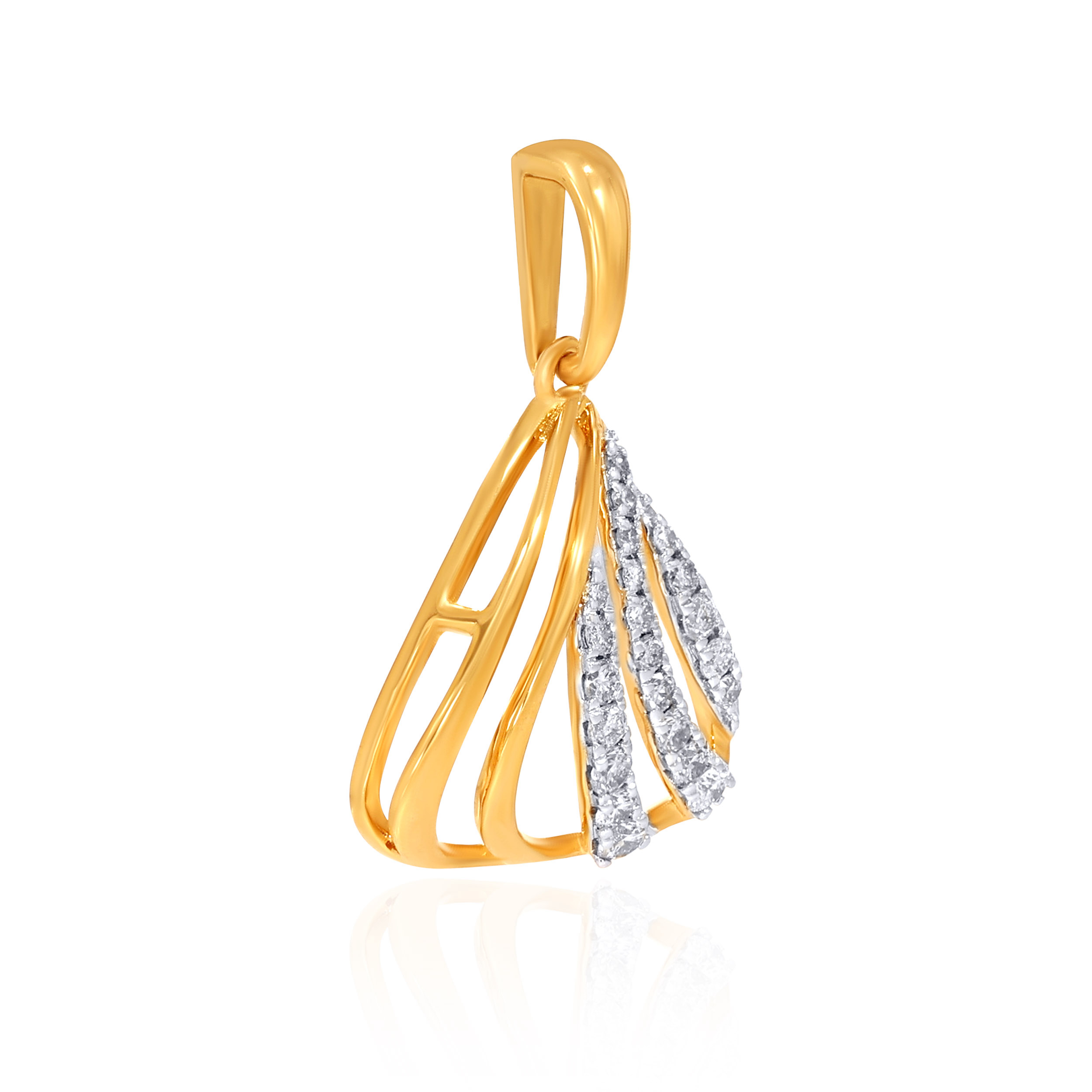 Vienta Flow Diamond Pendant - Senco Gold and Diamonds
