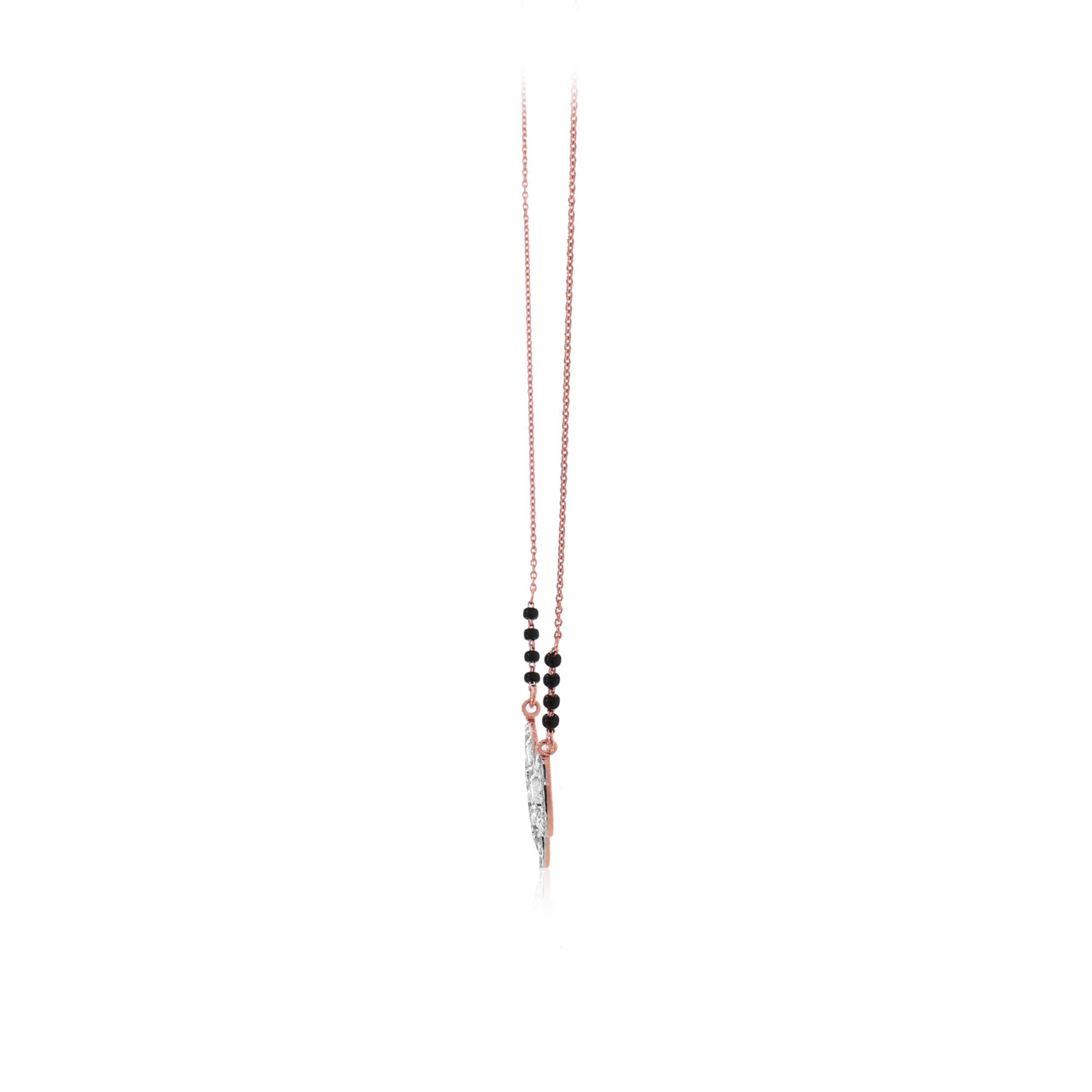 Harmonious Droplets Diamond Mangalsutra - Senco Gold and Diamonds