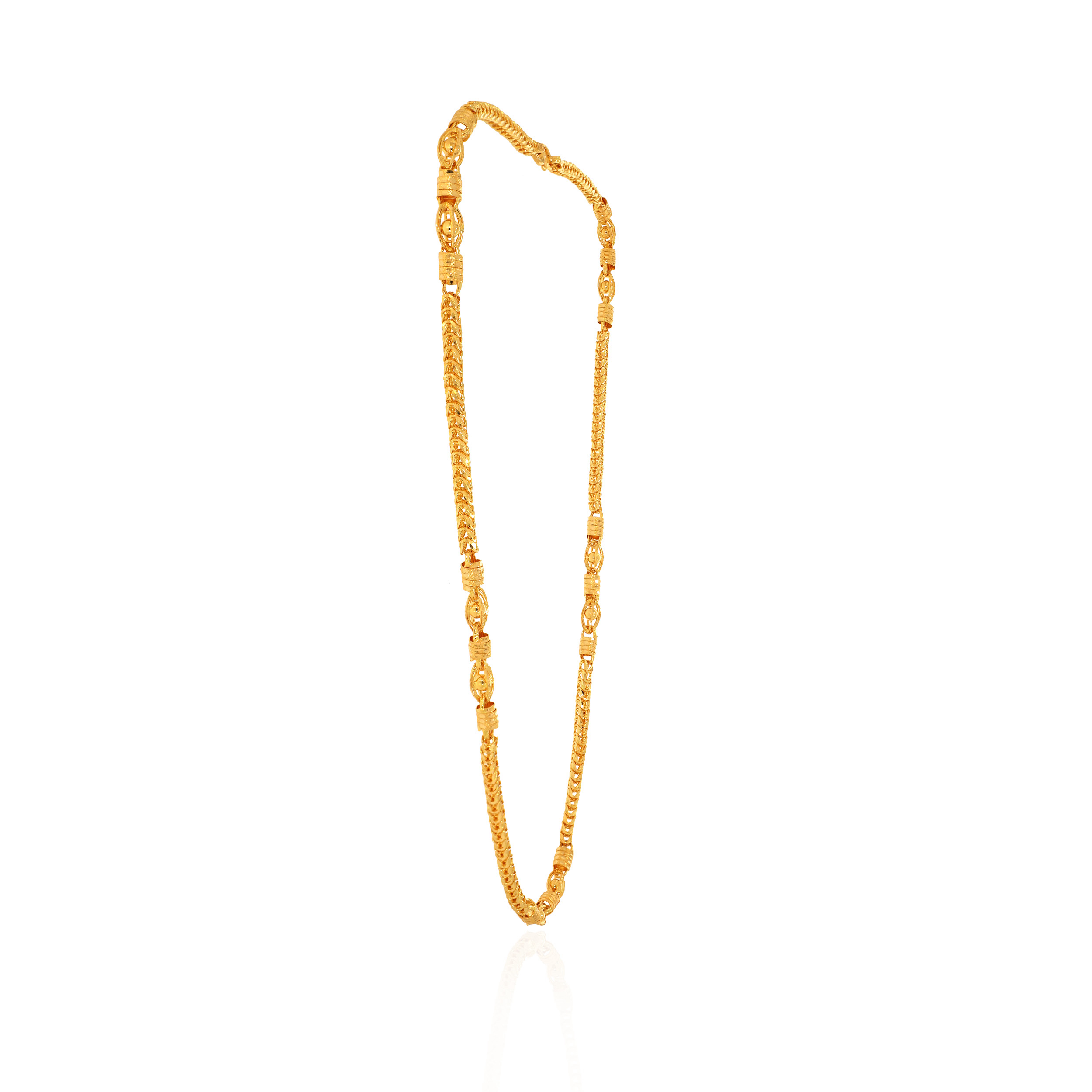 Alluring Unity Unisex Gold Chain - Senco Gold and Diamonds
