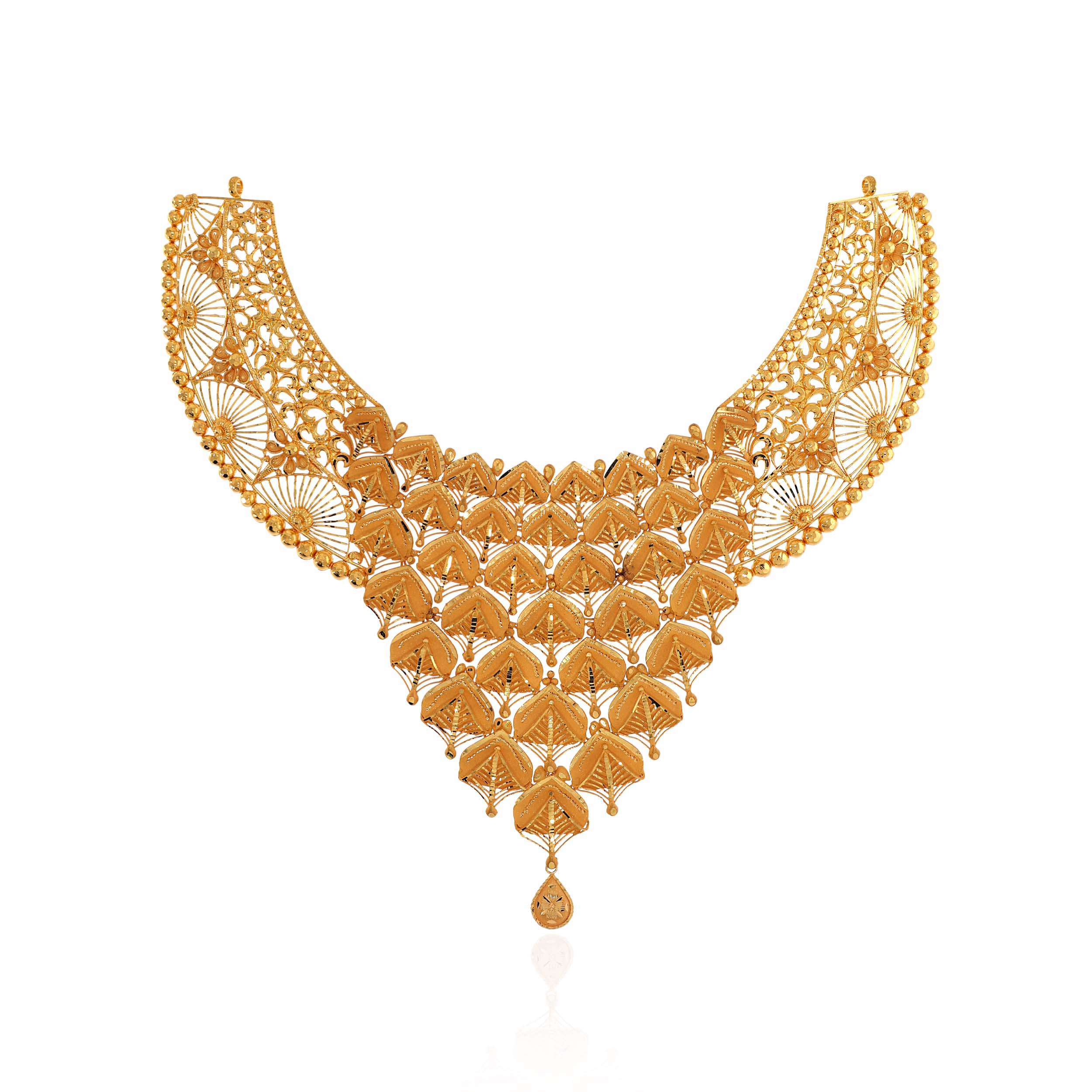 Timeless Ornate Gold Necklace - Senco Gold and Diamonds