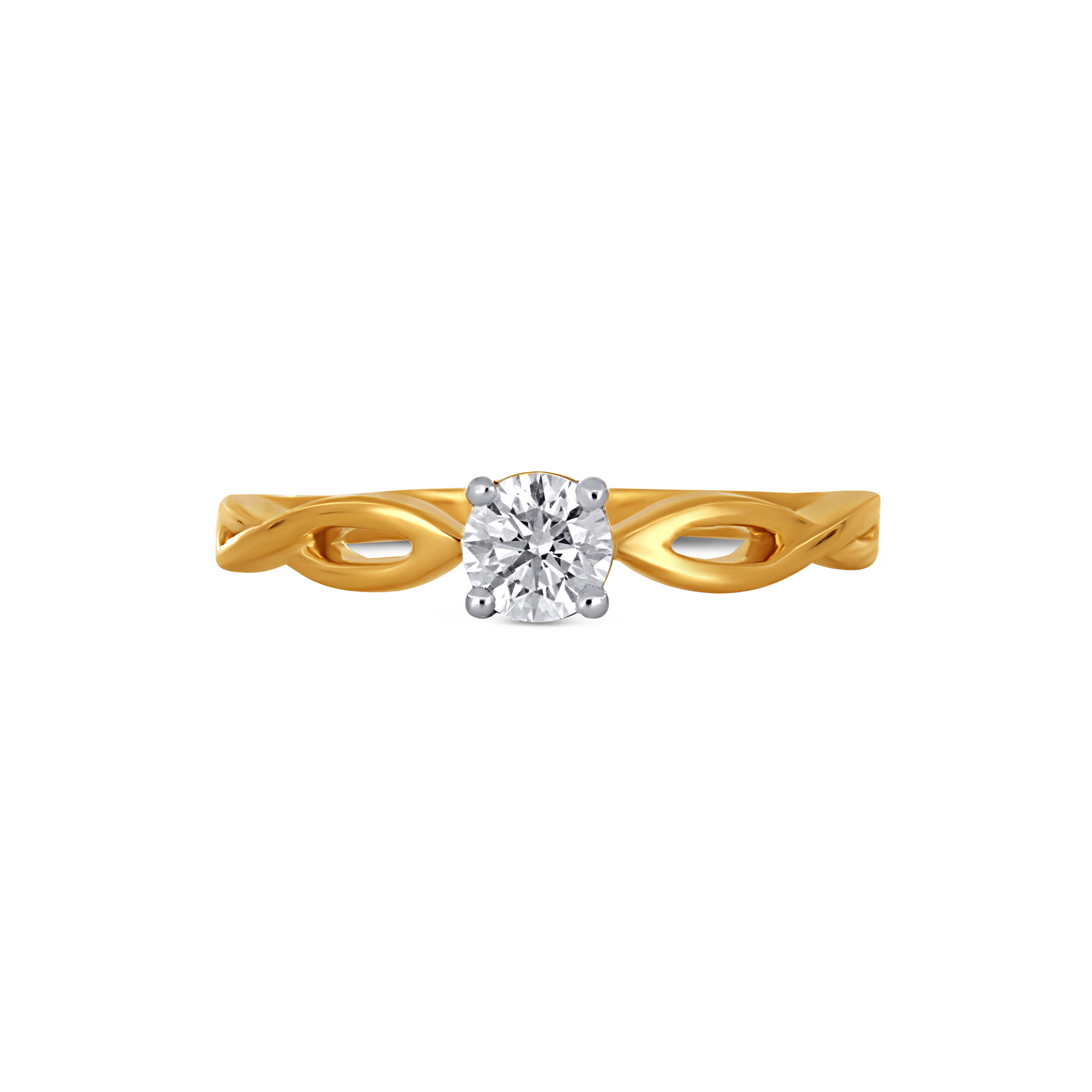 Promise Knot Solitaire Diamond Ring alternate view 1