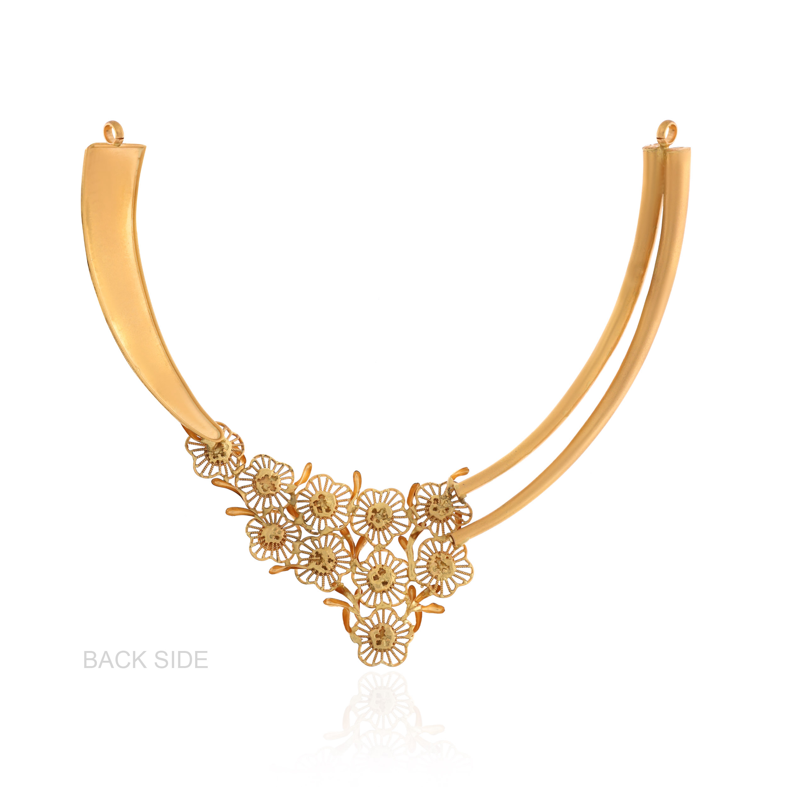 22K Yellow Gold Necklace-GN-D000760624 - Senco Gold and Diamonds