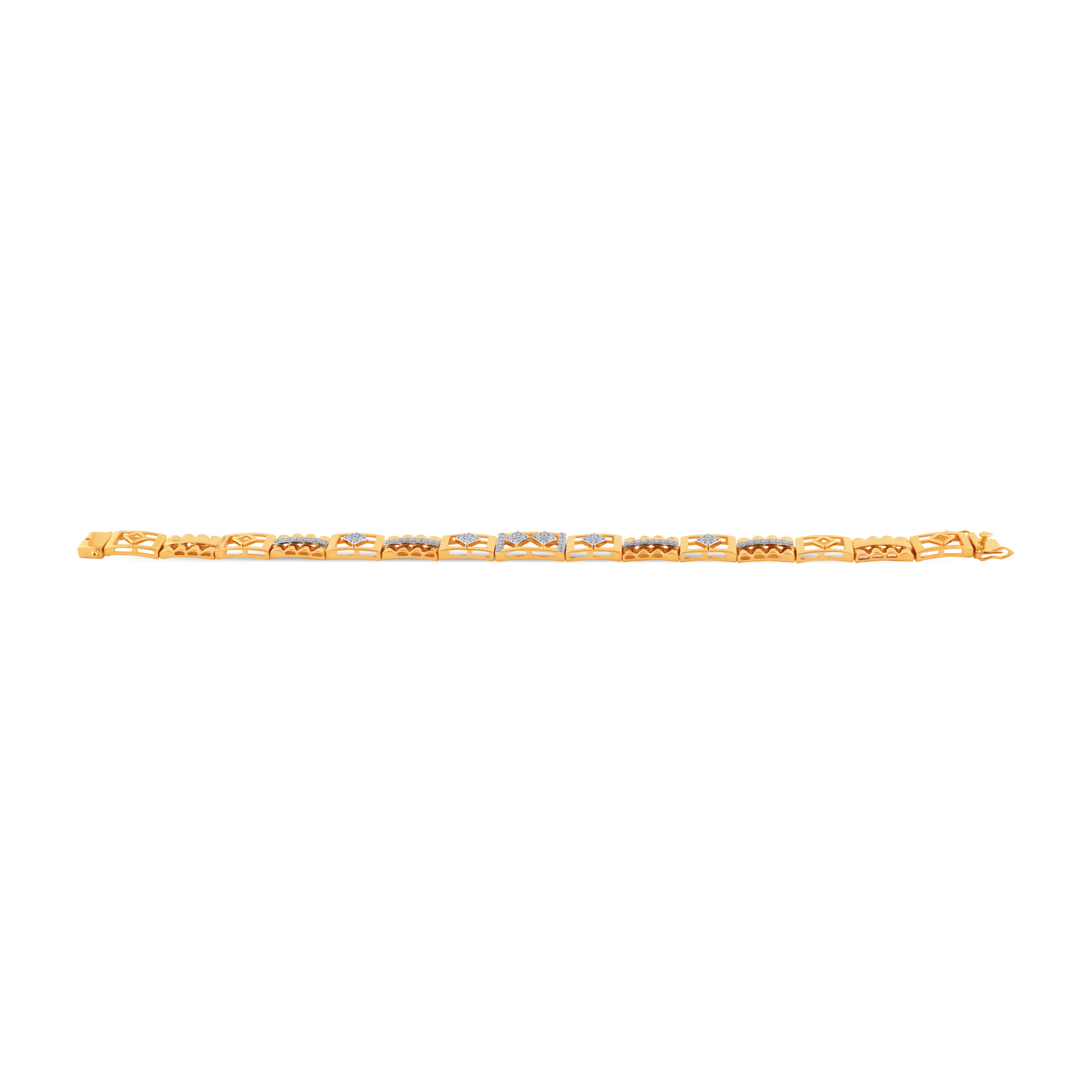 Emperor's Precision Men's Diamond Wristlet - Senco Gold and Diamonds