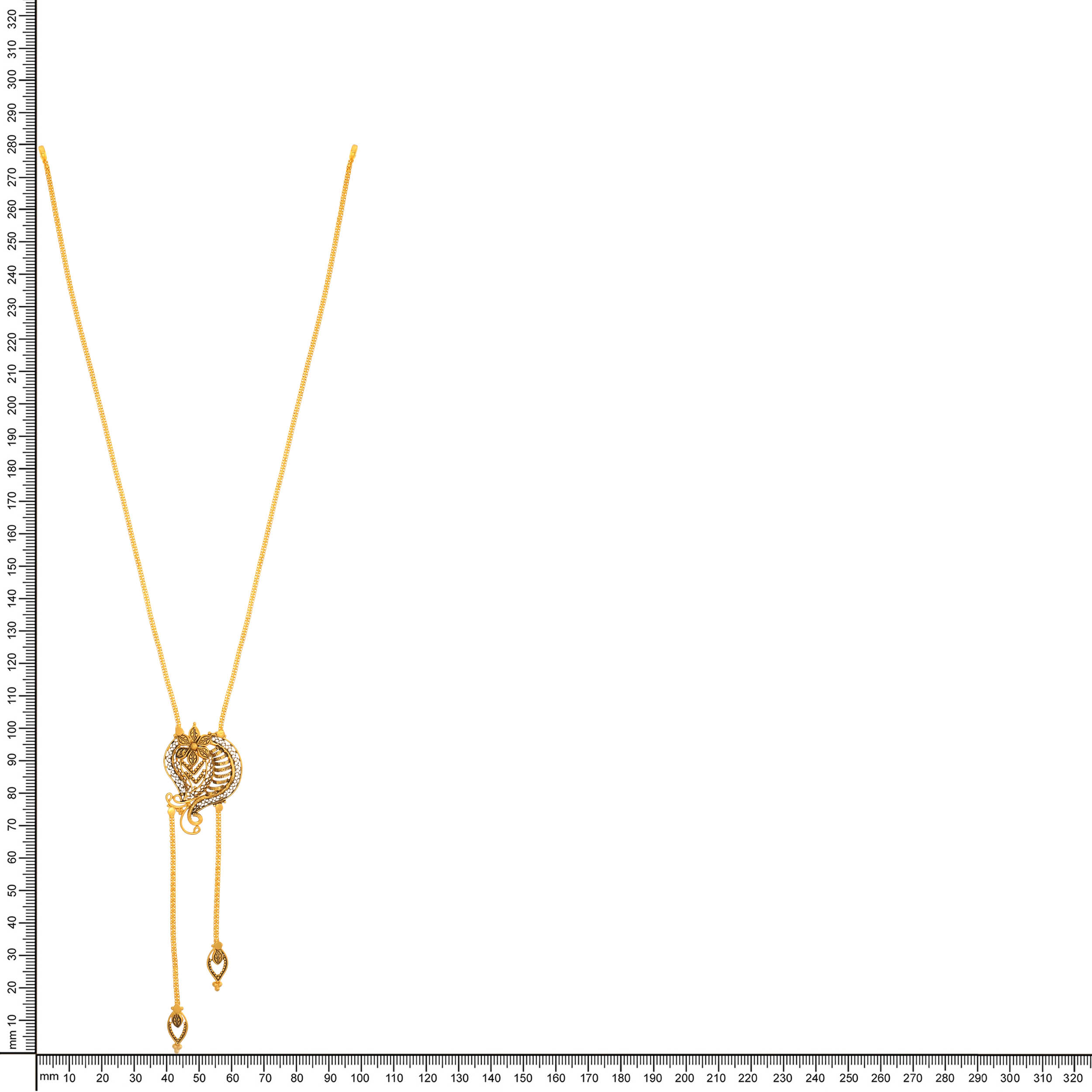 Conch Shell Antique Gold Necklace - Senco Gold and Diamonds