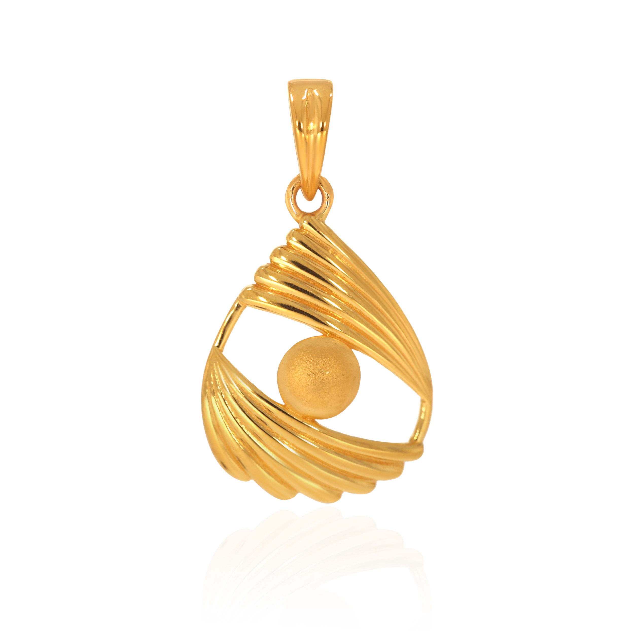 22K Yellow Gold Pendant-GPN-SAD0005206 - Senco Gold and Diamonds