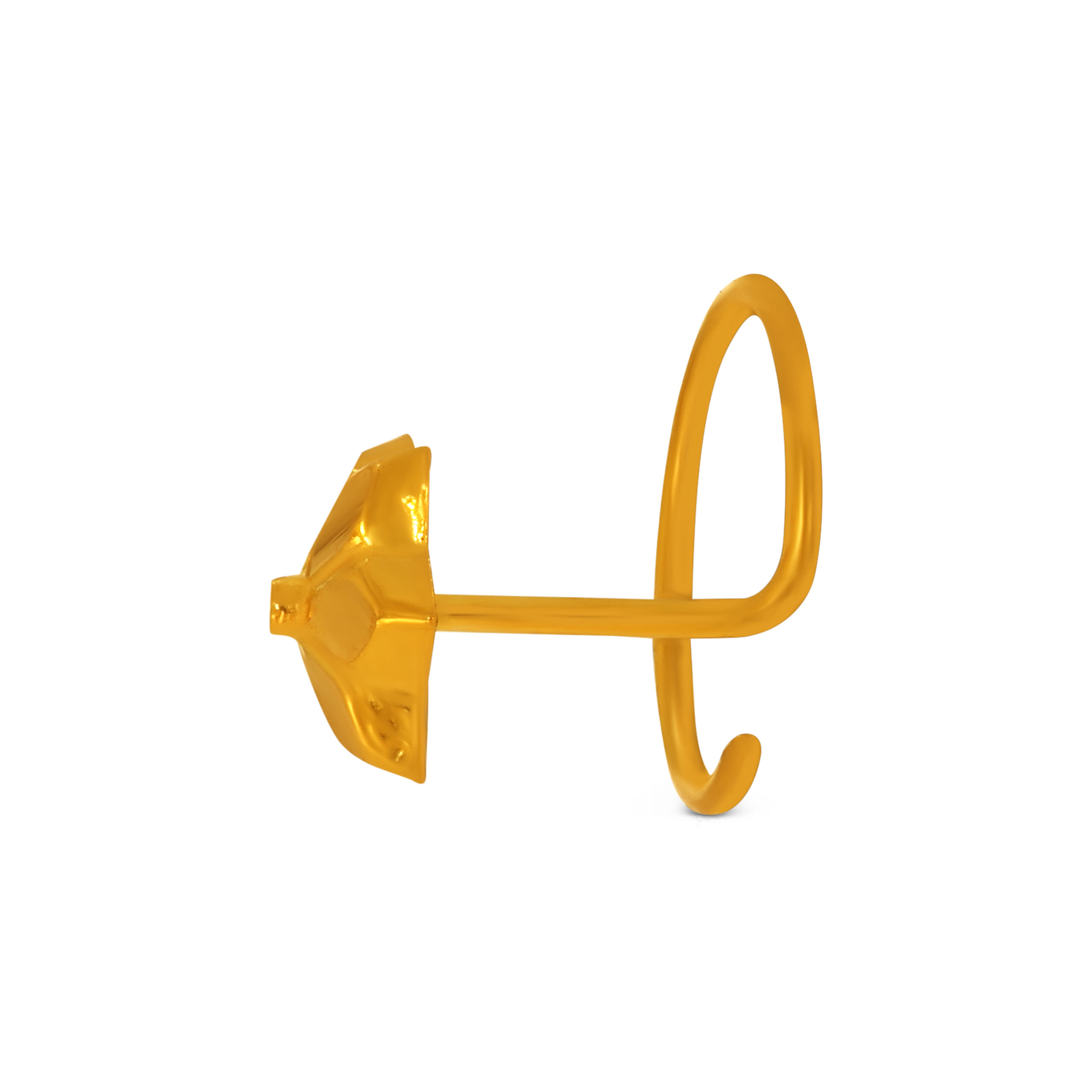 Star Blossom Gold Nosepin - Senco Gold and Diamonds