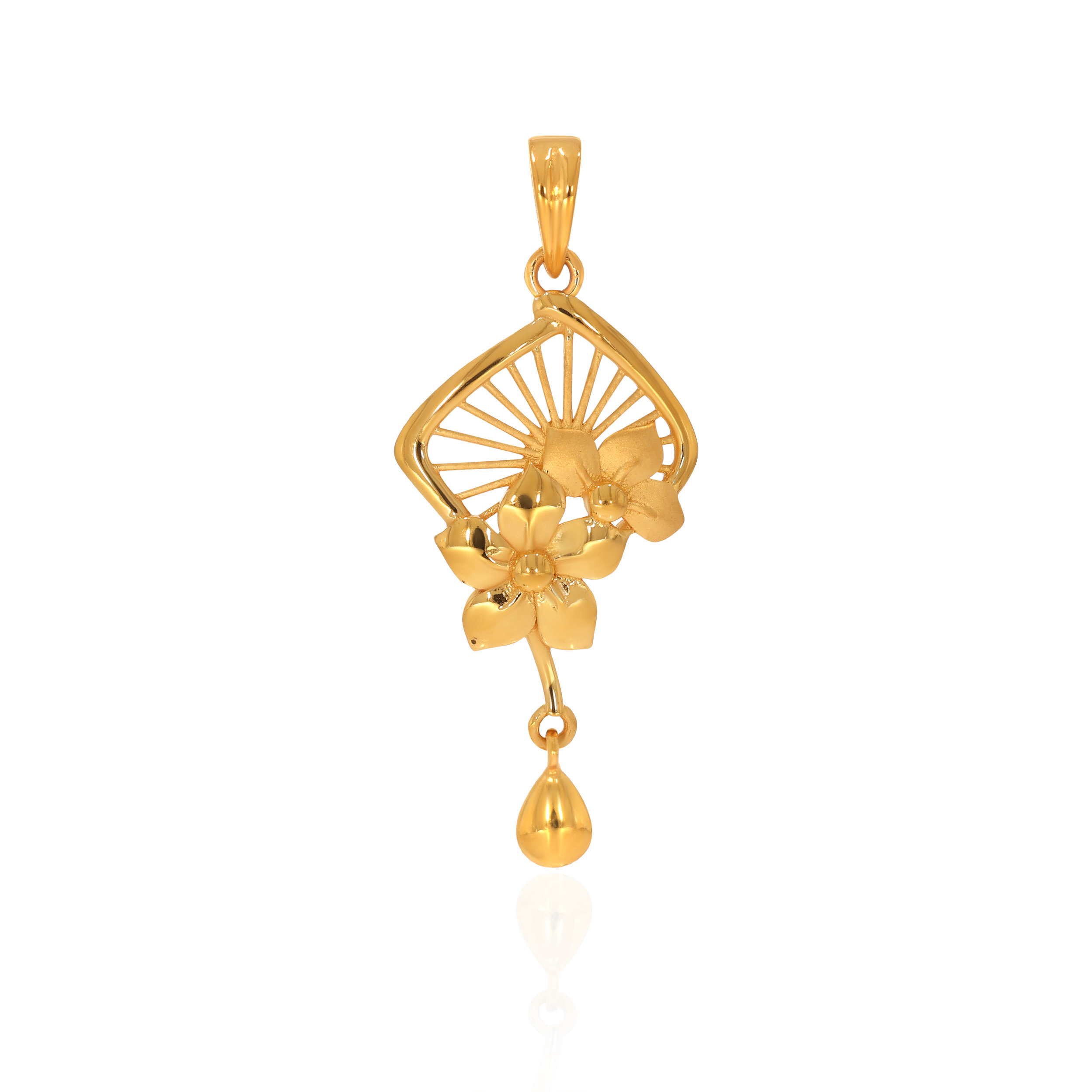22K Yellow Gold Pendant-GPN-SAD0005207 - Senco Gold and Diamonds