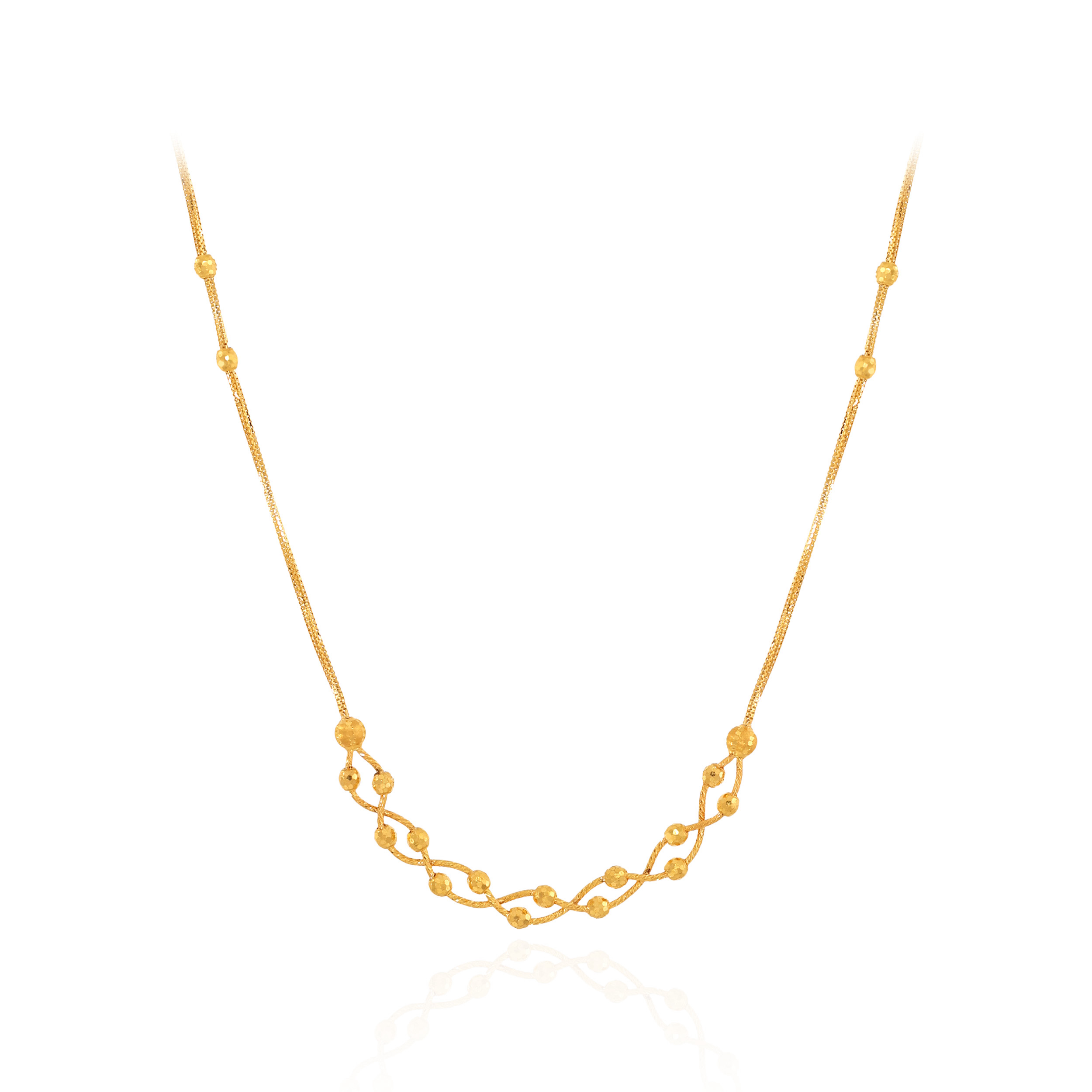 Gleaming Threads Gold Chain - Senco Gold and Diamonds