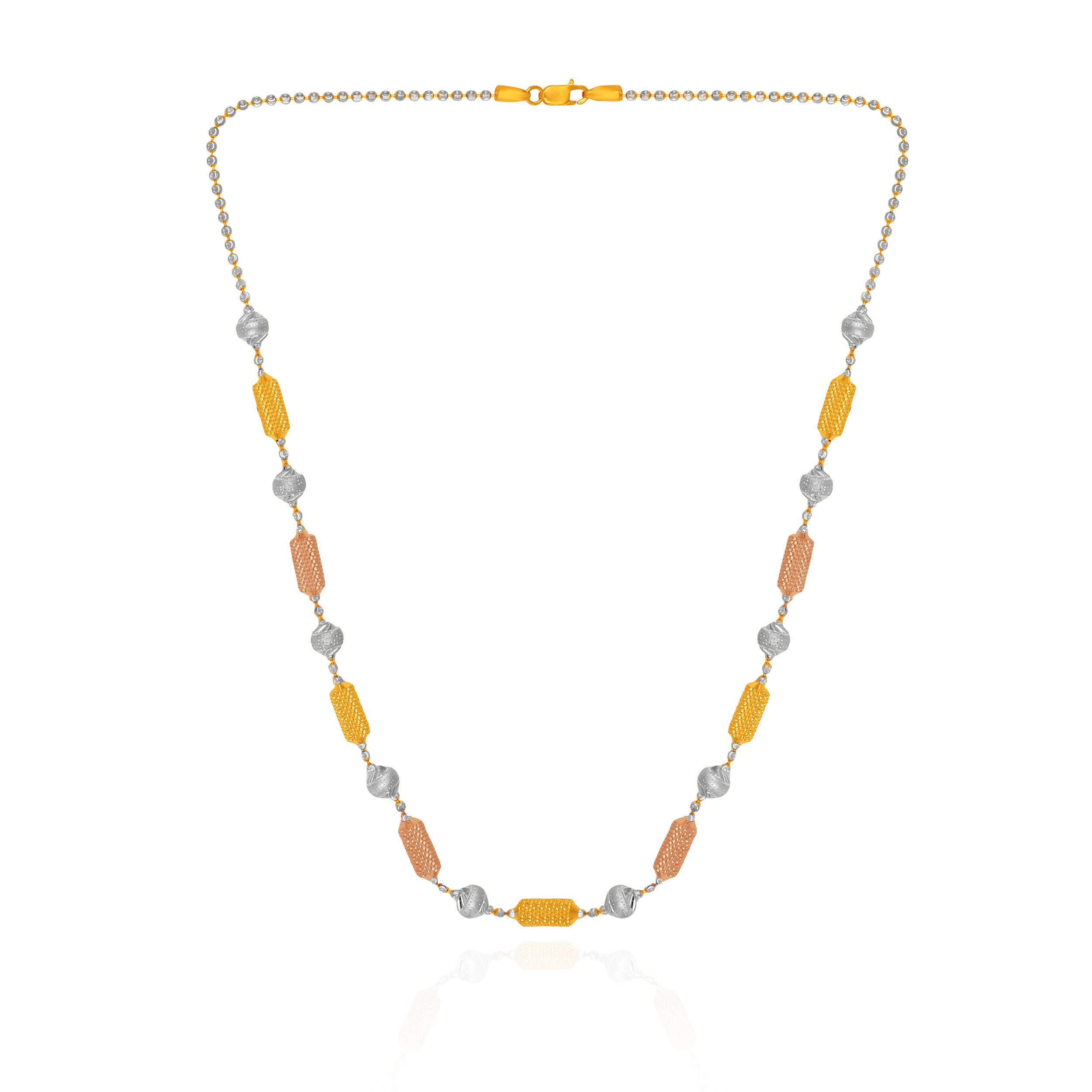Trio Gleam Gold Chain - Senco Gold and Diamonds