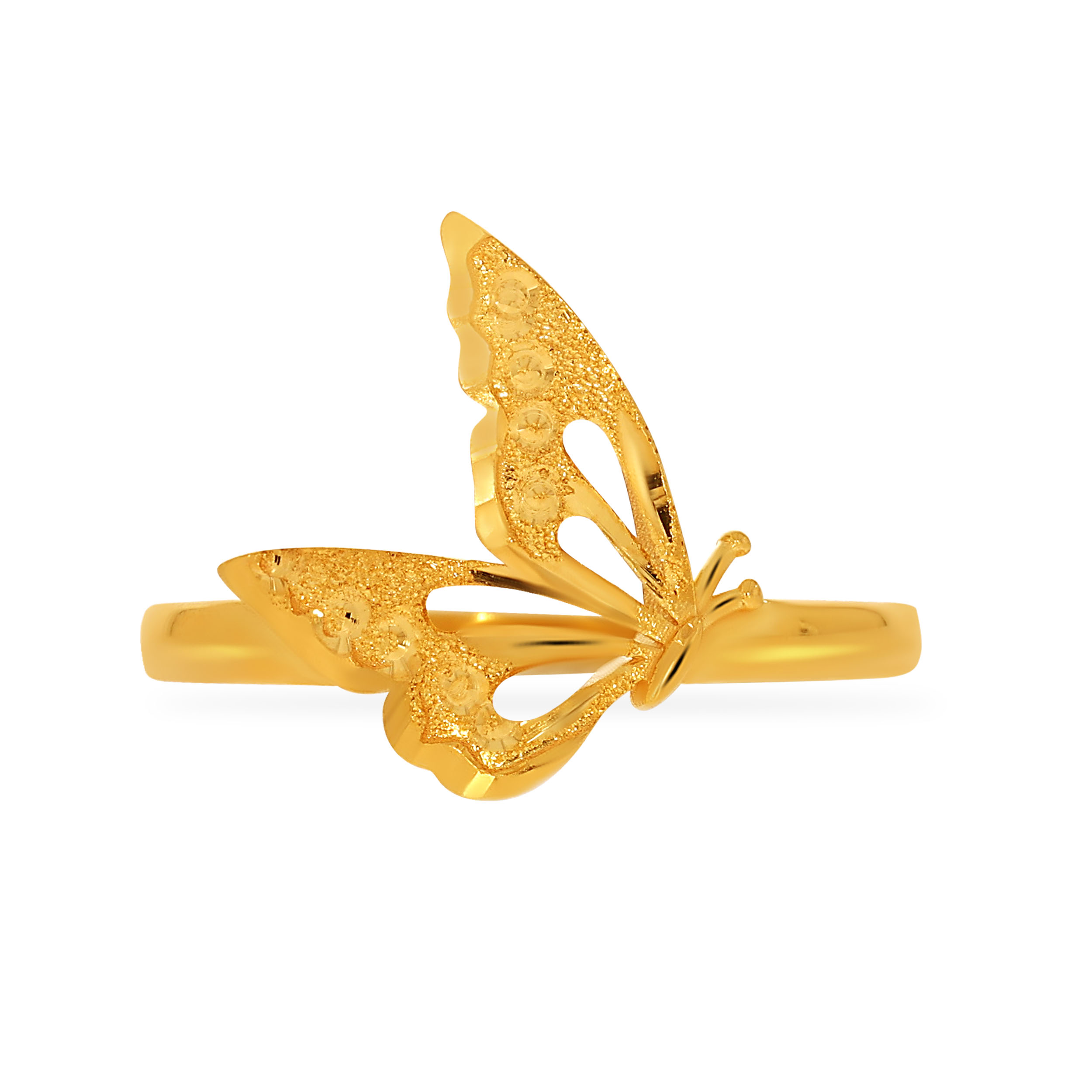 Fly of Freedom Gold Ring - Senco Gold and Diamonds