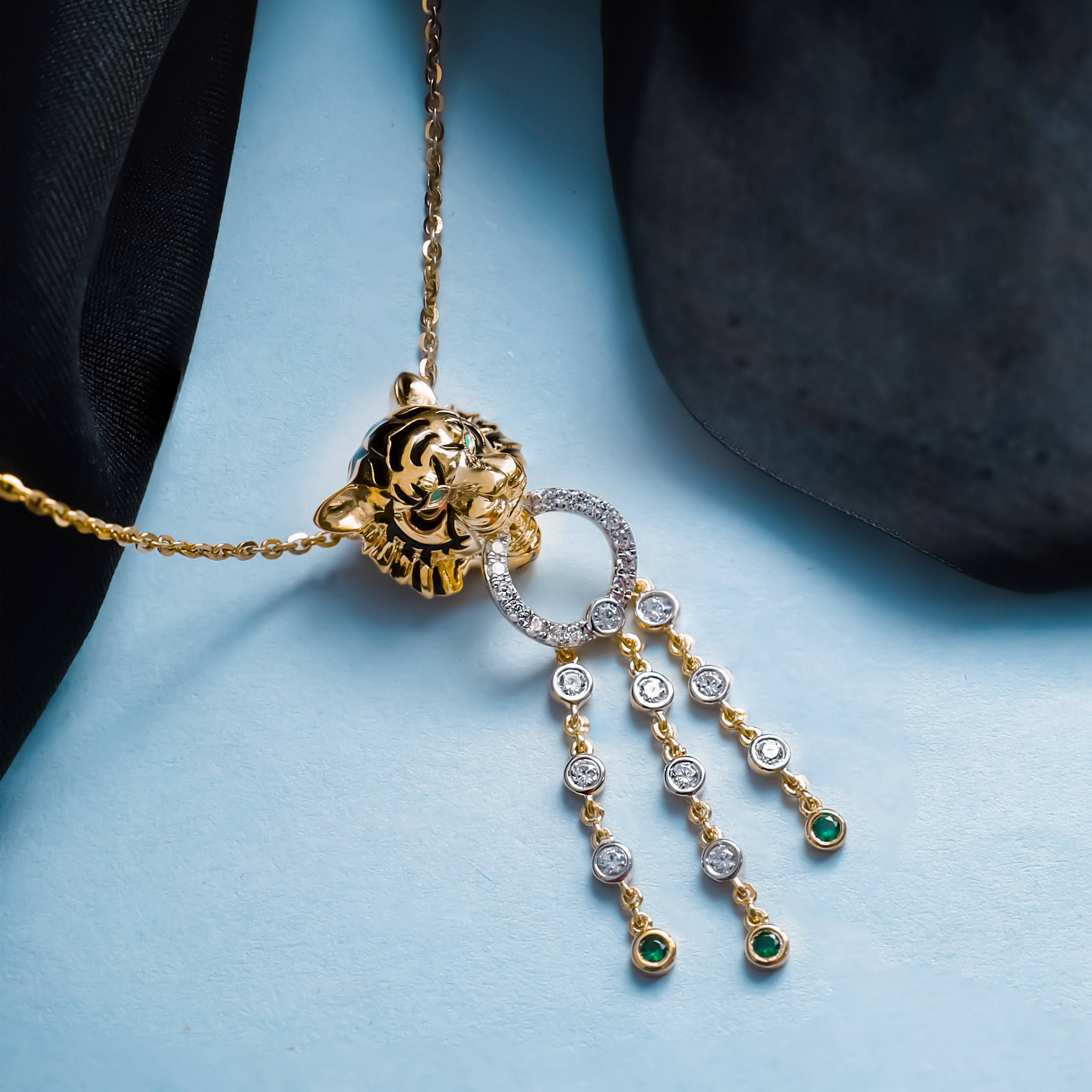 Grip of Power Diamond Pendant - Senco Gold and Diamonds