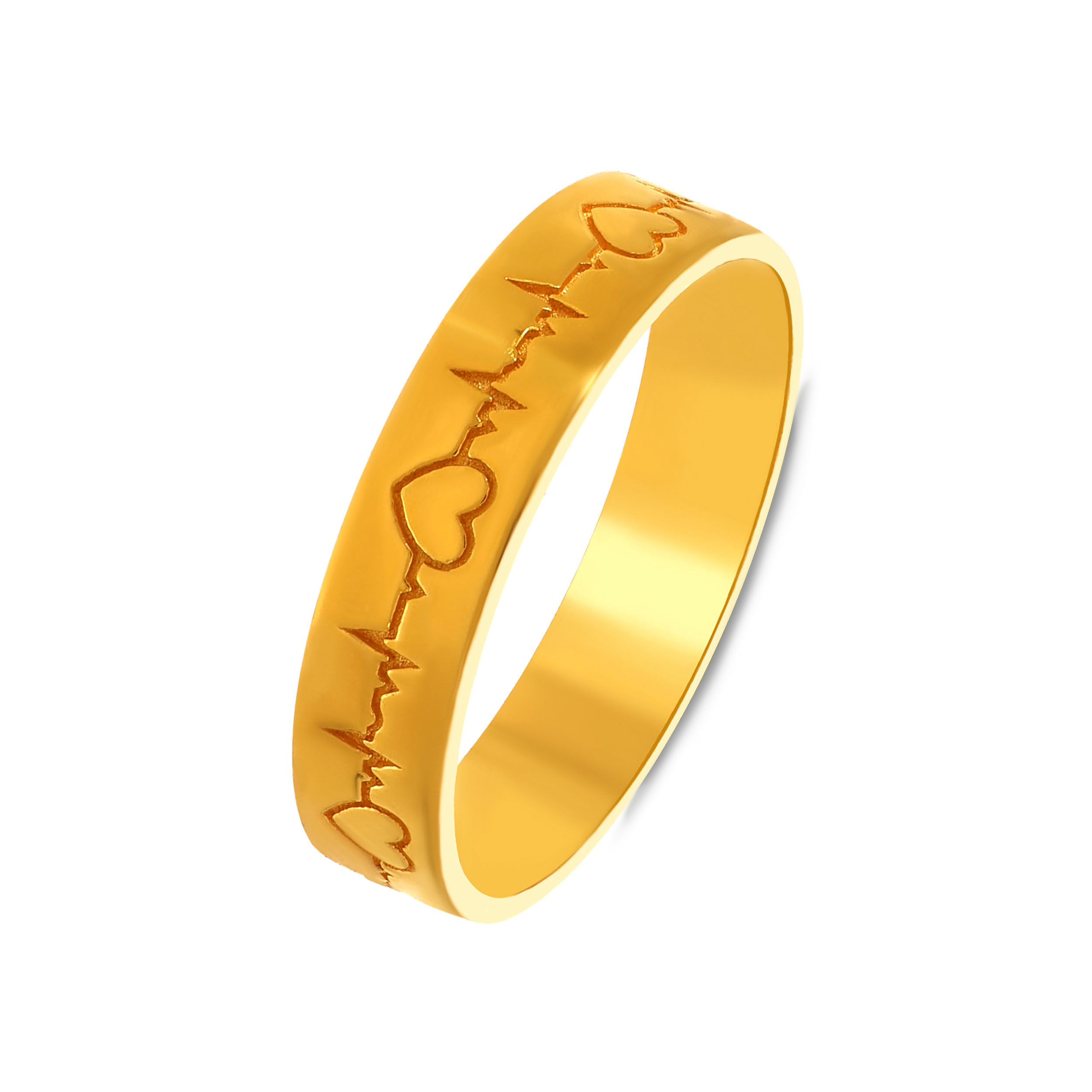 22K Yellow Gold Men Ring-GGR-SAD0005760 - Senco Gold and Diamonds
