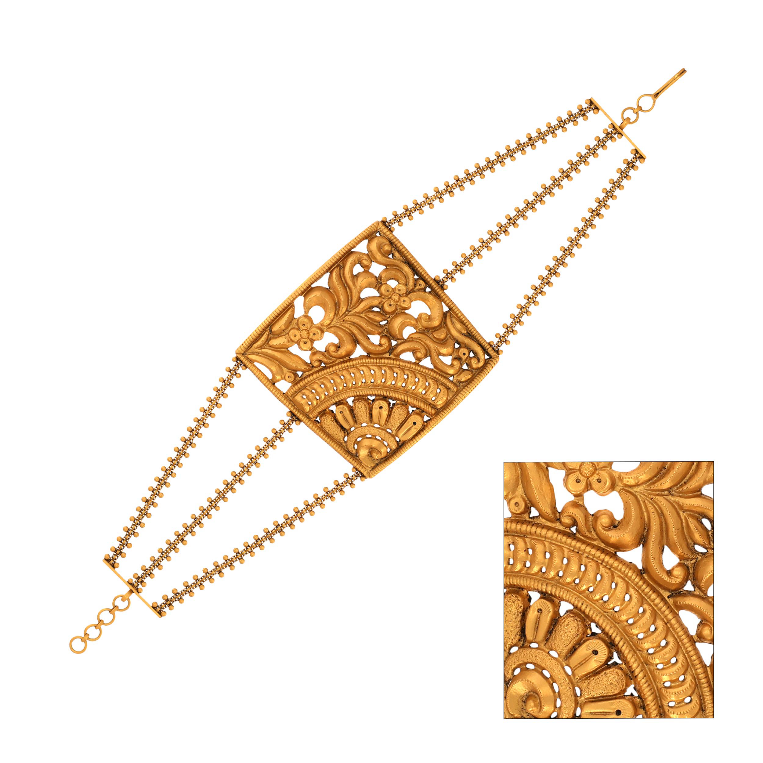 Ethnic-Inspired Gold Bridal Mantasha - Senco Gold and Diamonds