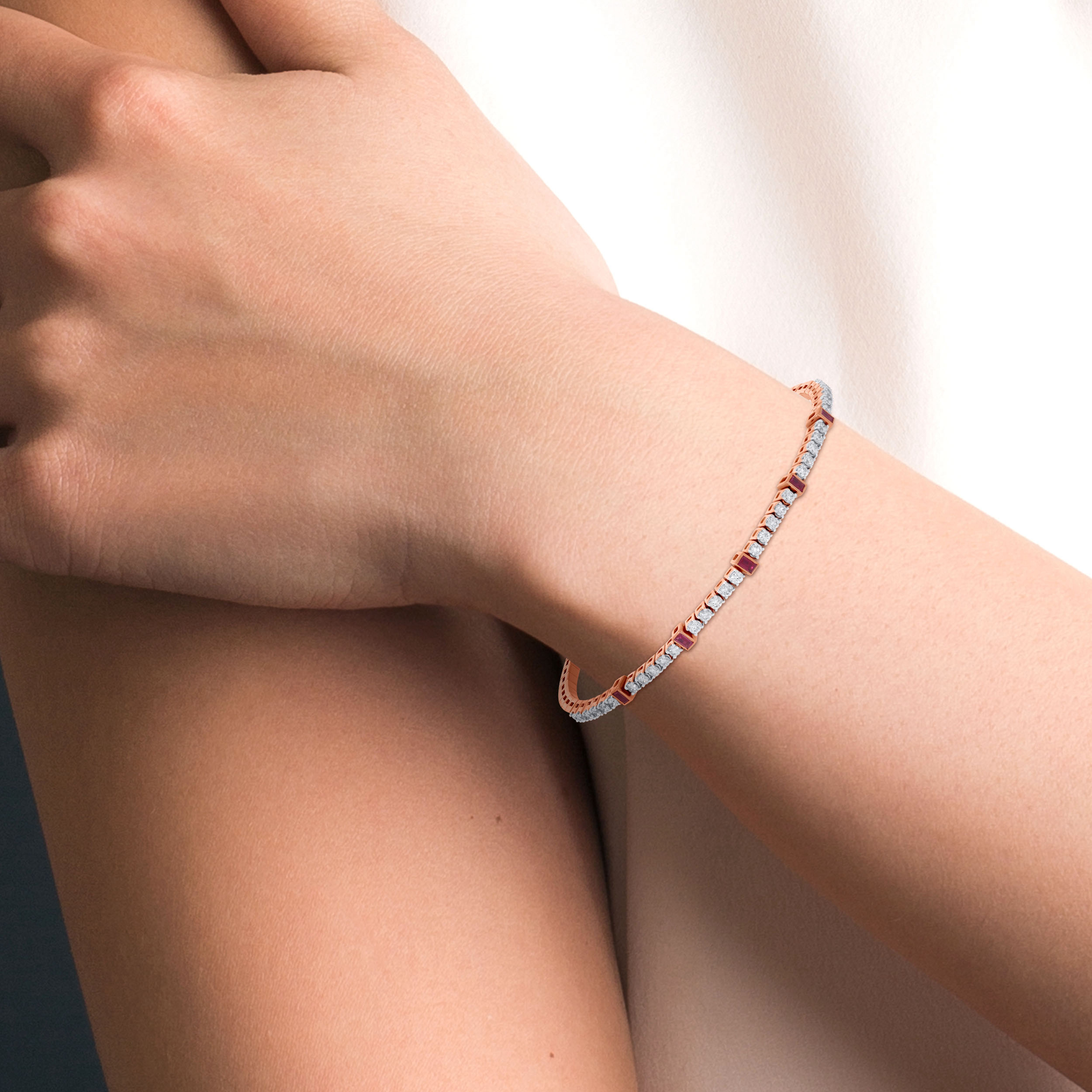 Scarlet Spark Diamond Bracelet - Senco Gold and Diamonds