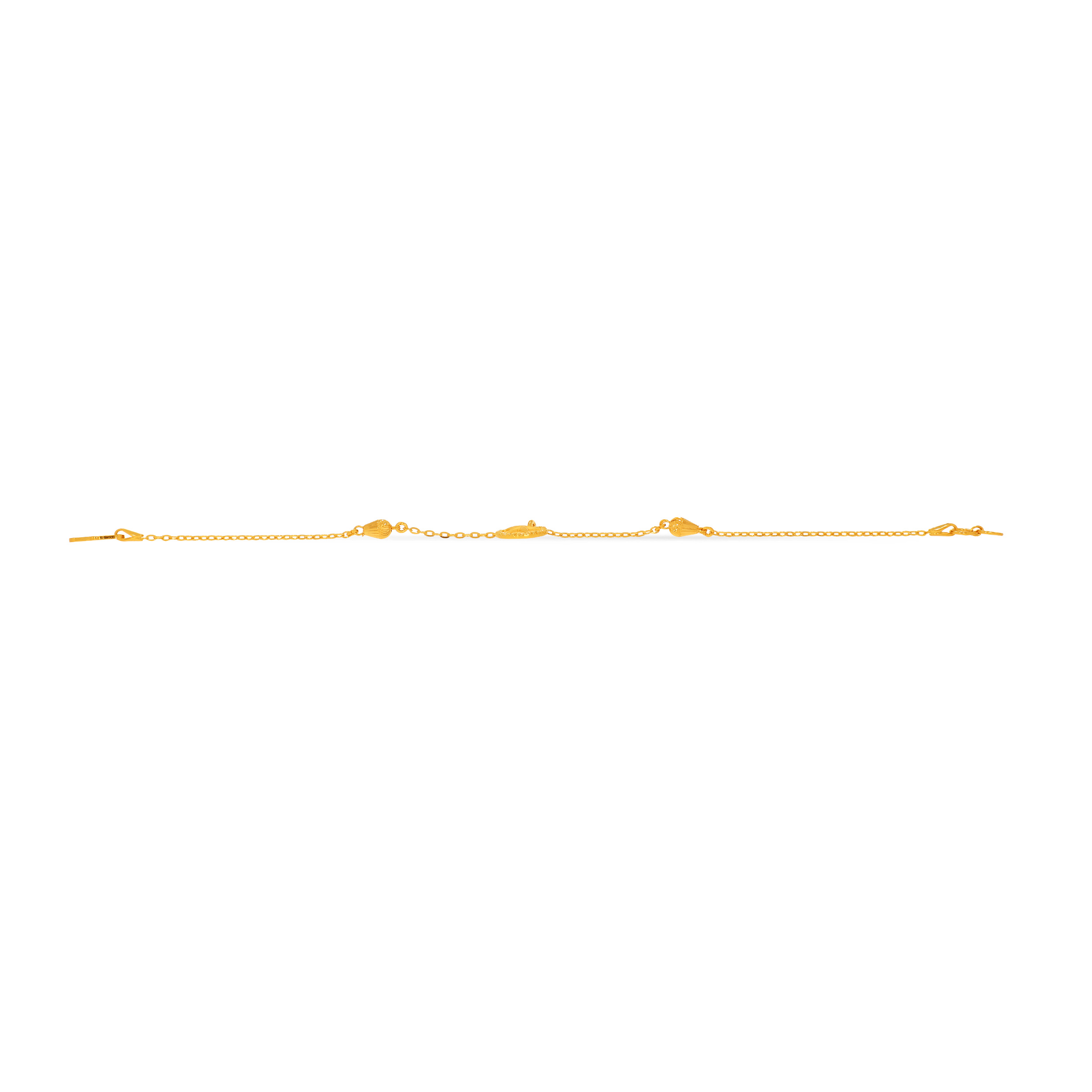 Delicate Motifs Gold Wristlet - Senco Gold and Diamonds
