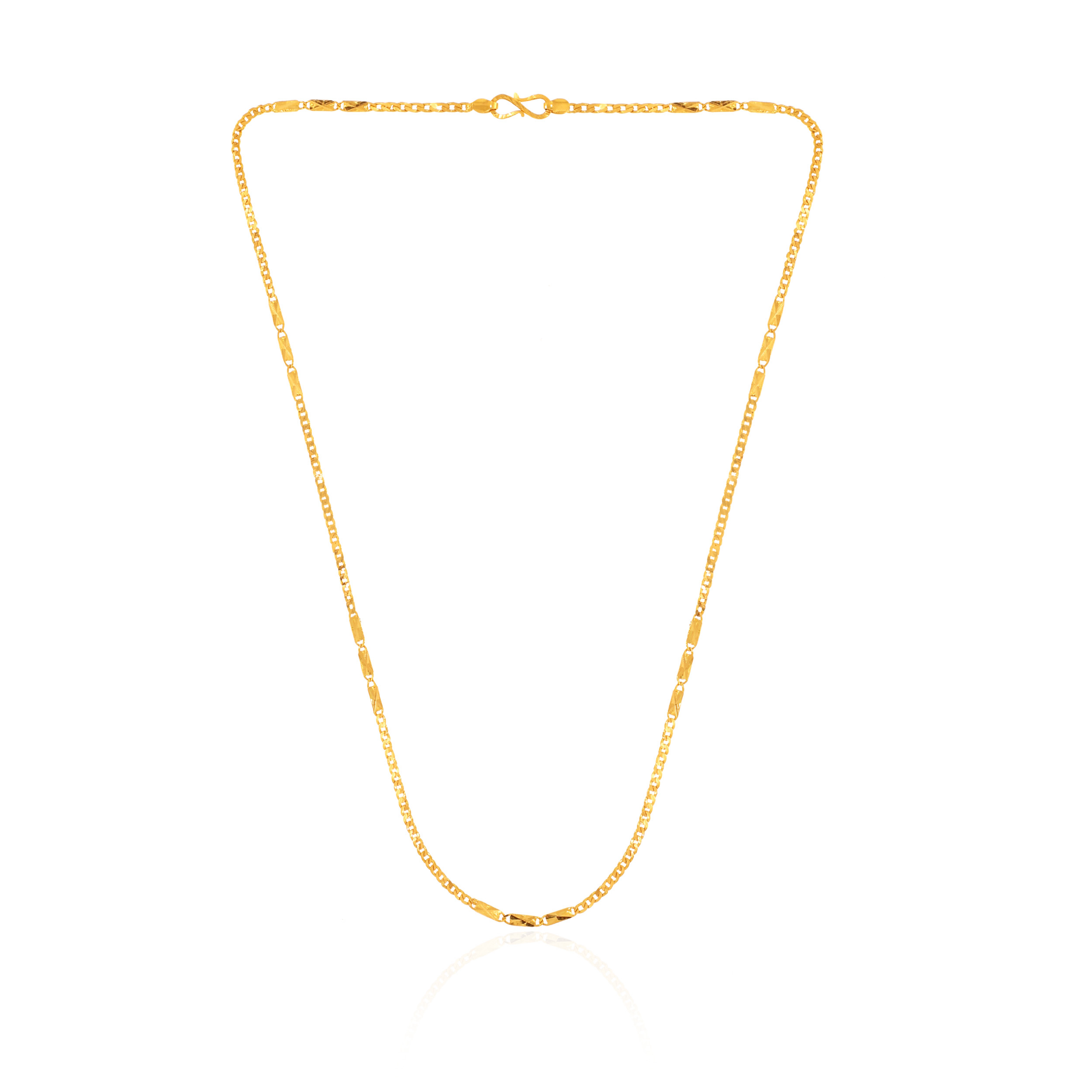 22K Yellow Gold Unisex Chain-GC-D000571489 - Senco Gold and Diamonds