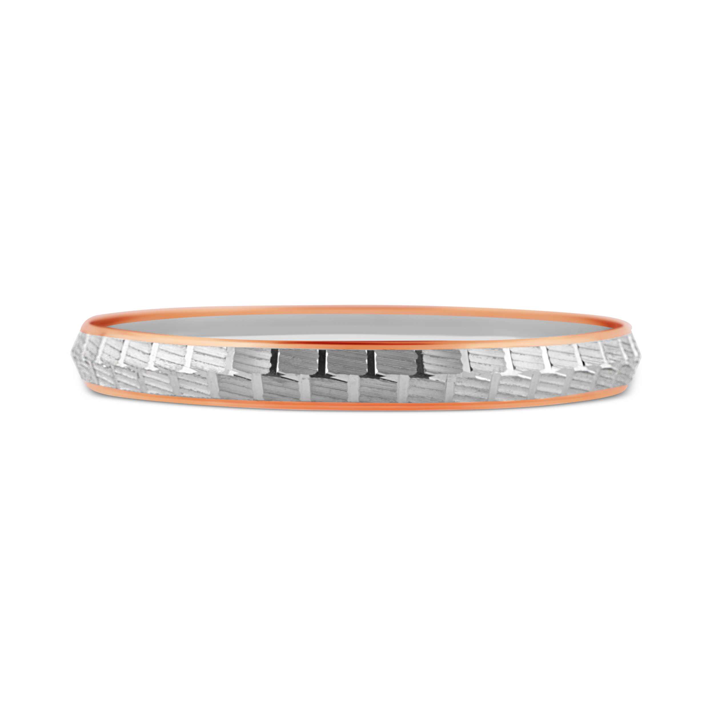 Linear Luxe Men's Platinum Kada - Senco Gold and Diamonds