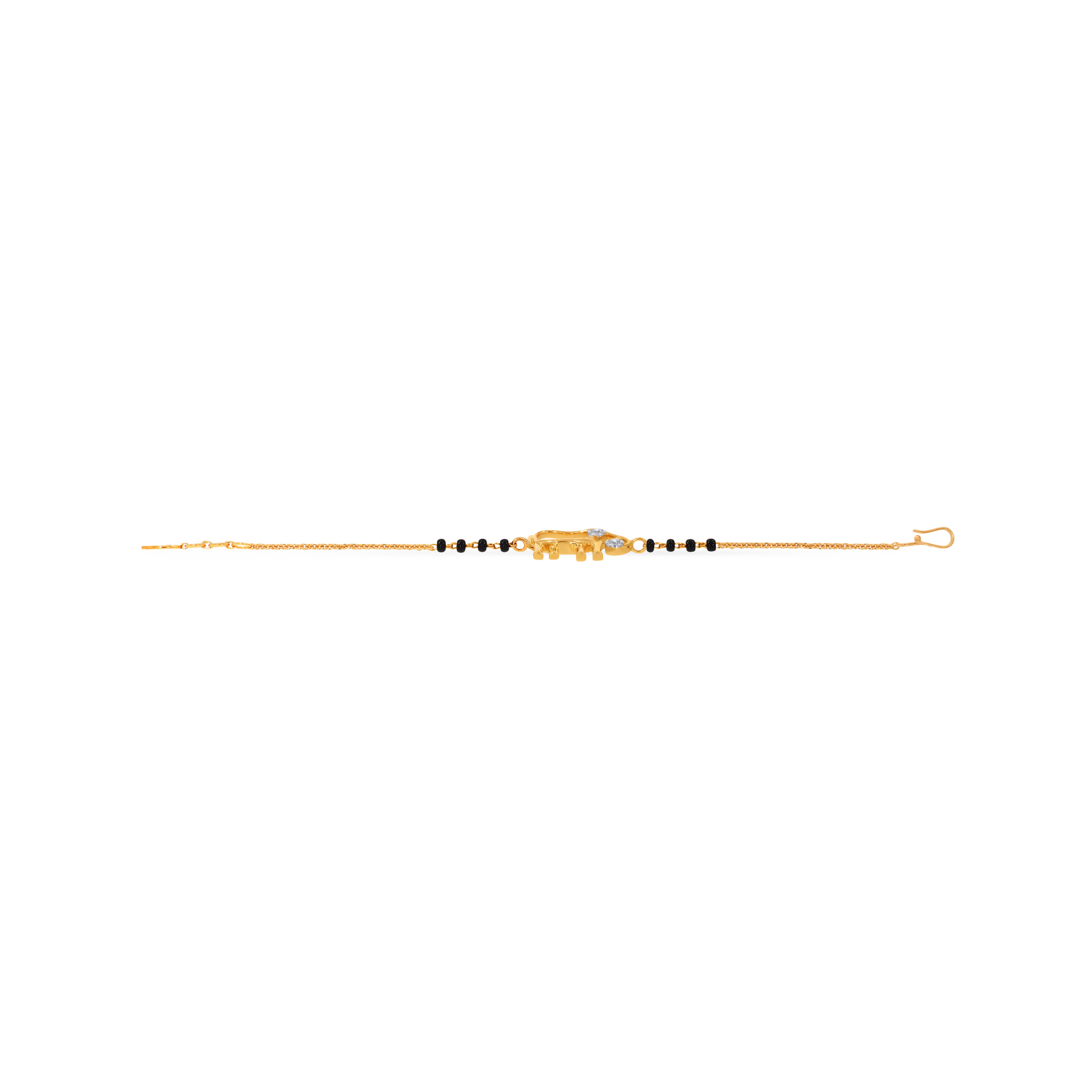 18K Yellow Gold Kids Diamond Bracelet-DBR-D000790451 - Senco Gold and Diamonds