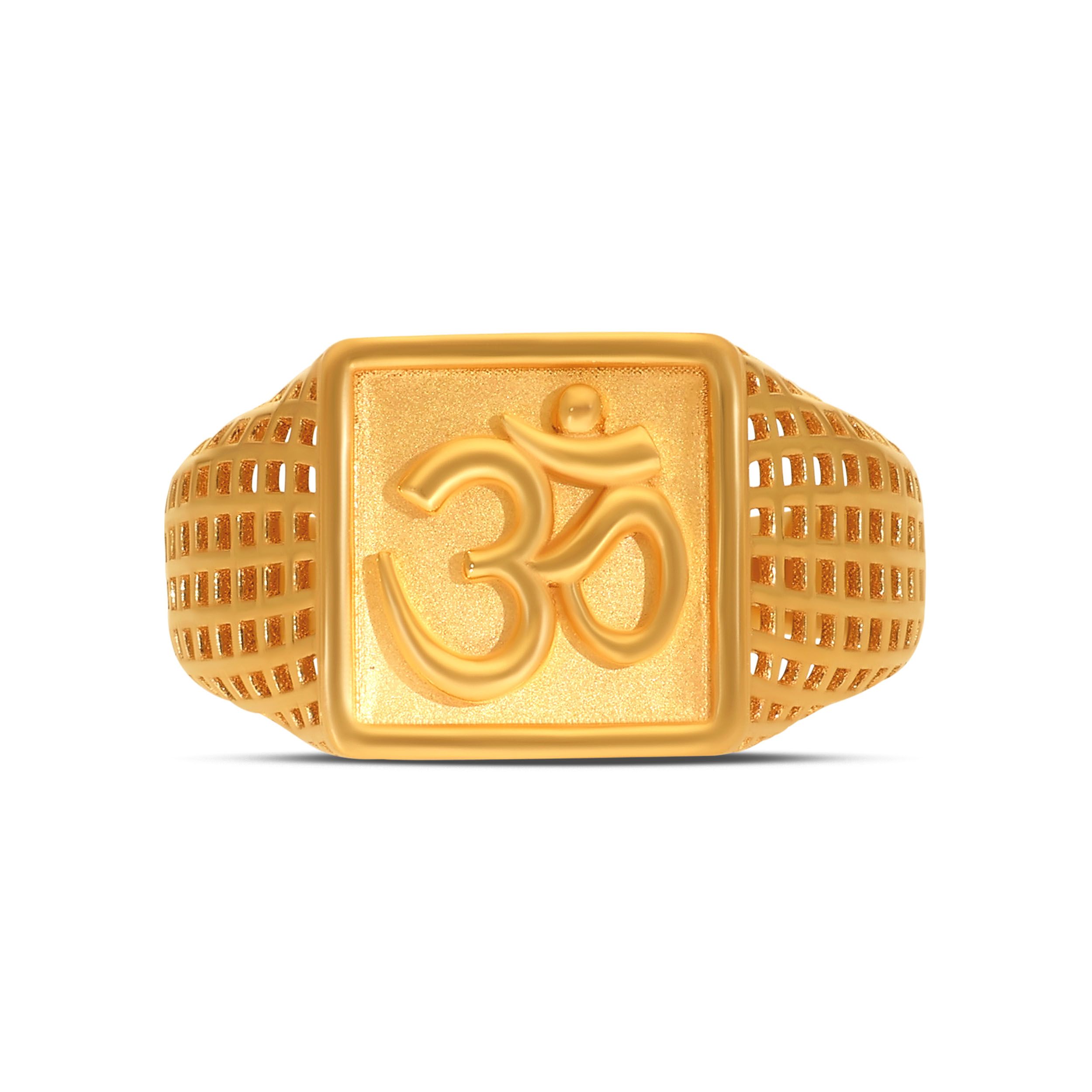 Om Legacy Men’s Gold Ring alternate view 1