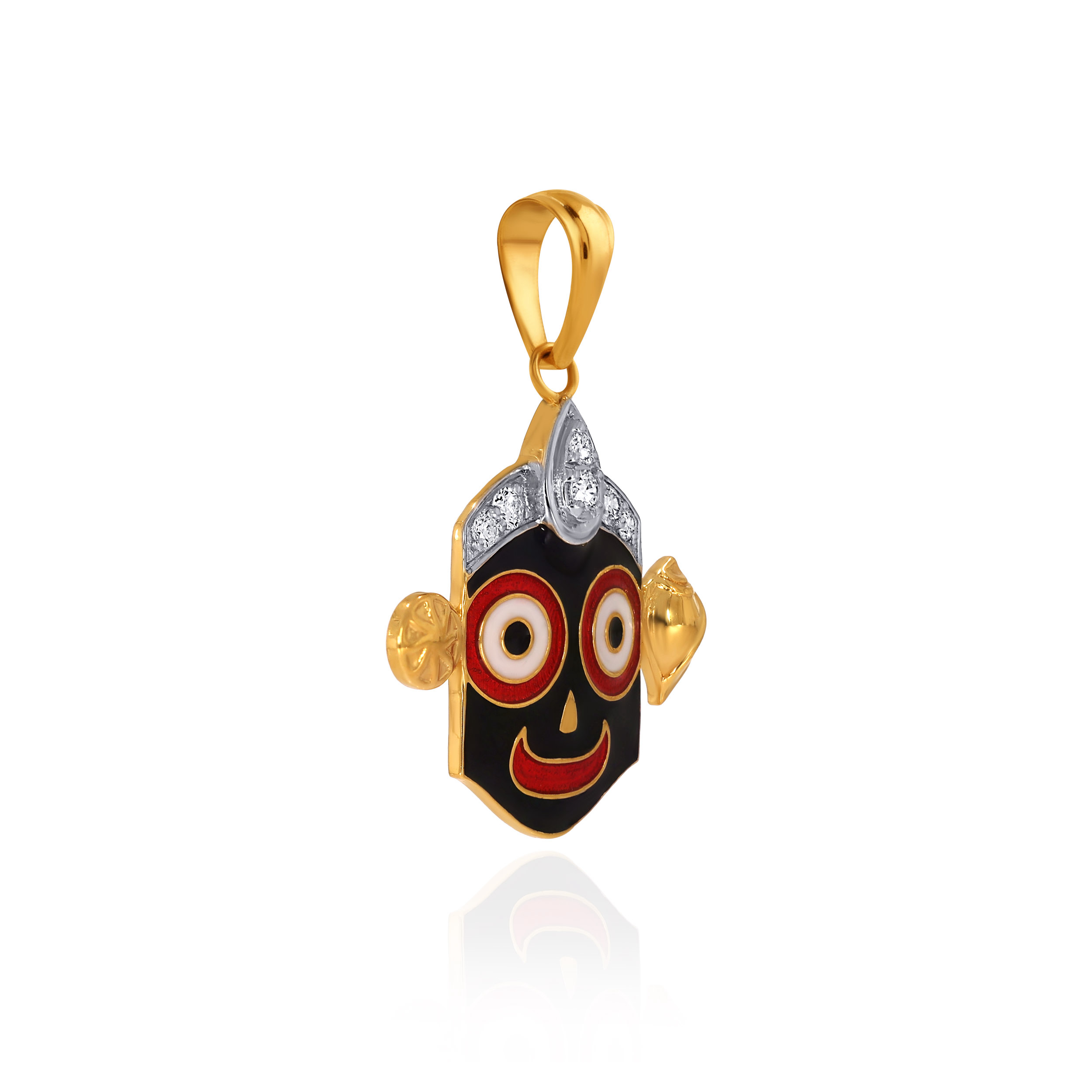 Blessed Icon God Diamond Pendant - Senco Gold and Diamonds