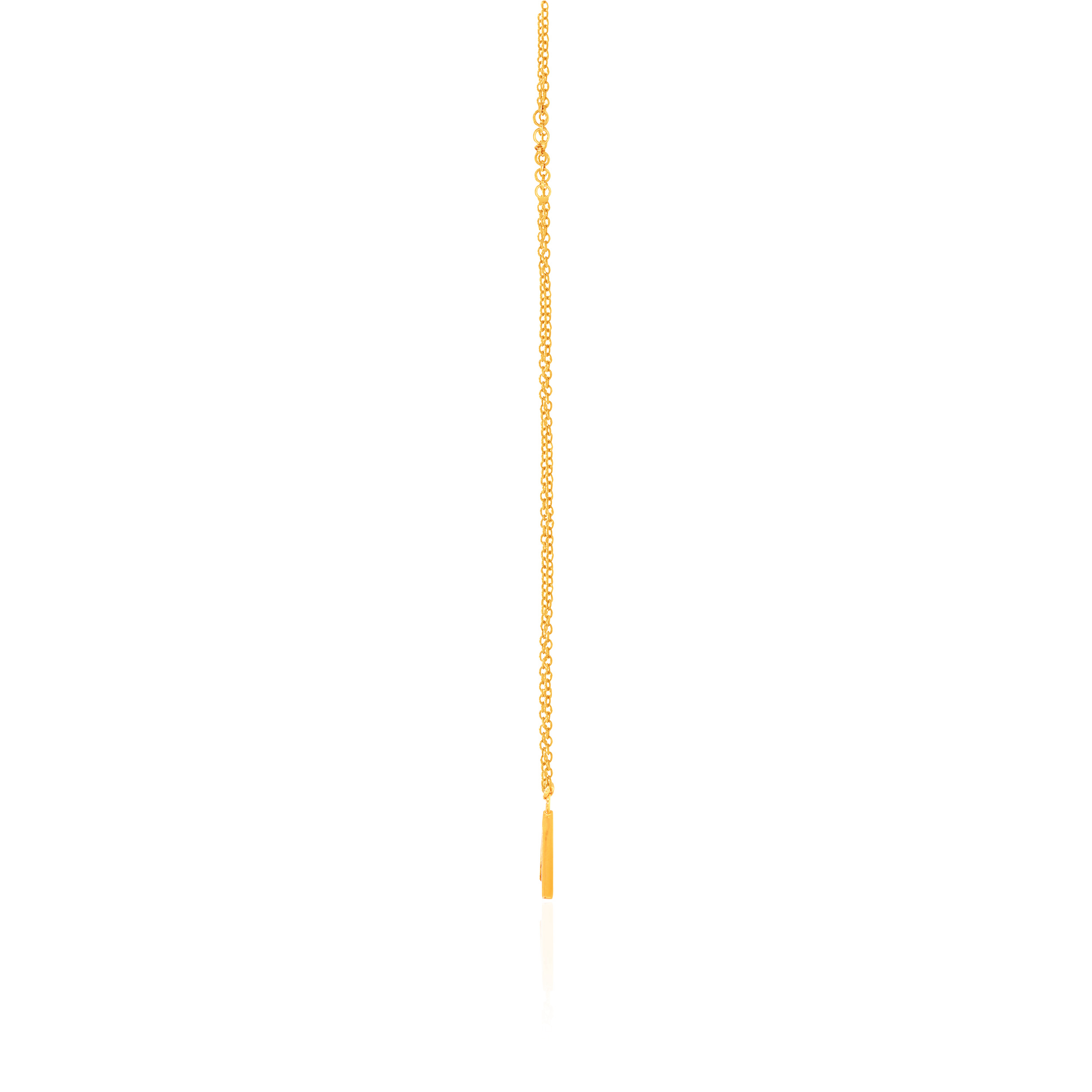 18K Yellow Gold Chain Pendant-GPN-D000775703 - Senco Gold and Diamonds