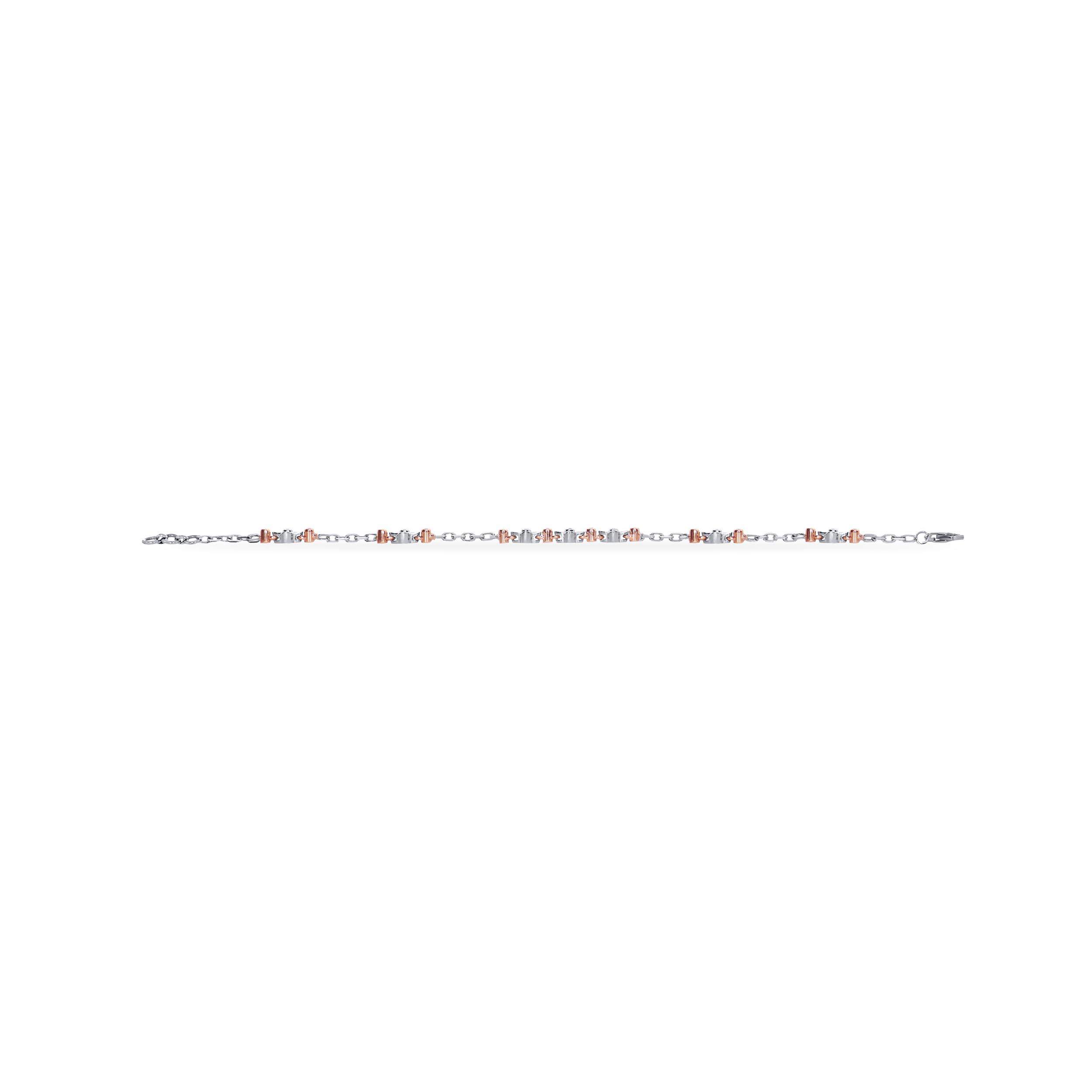Blooming Glam Platinum Diamond Bracelet - Senco Gold and Diamonds