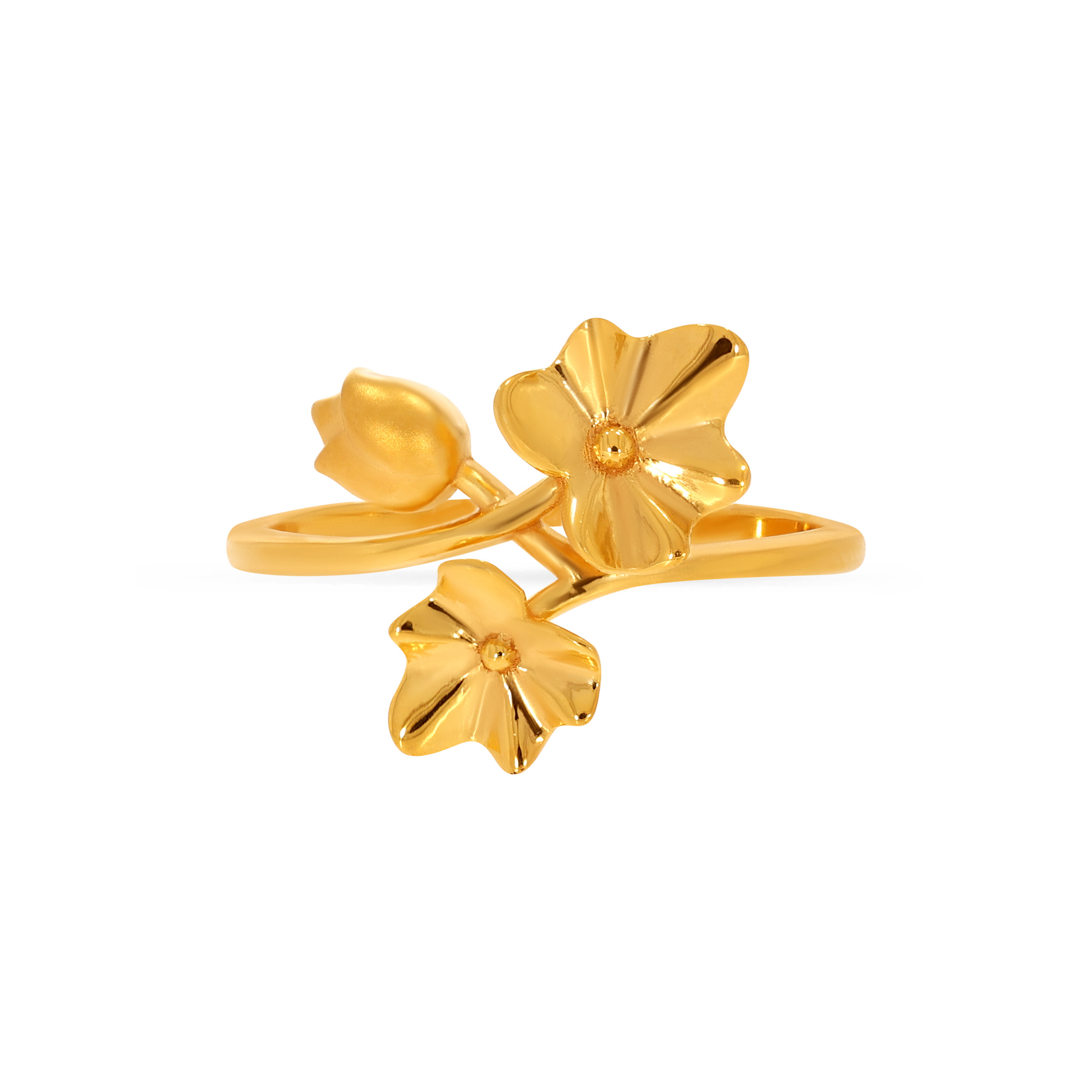 22K Yellow Gold Ring-GLR-SAD0005738 - Senco Gold and Diamonds