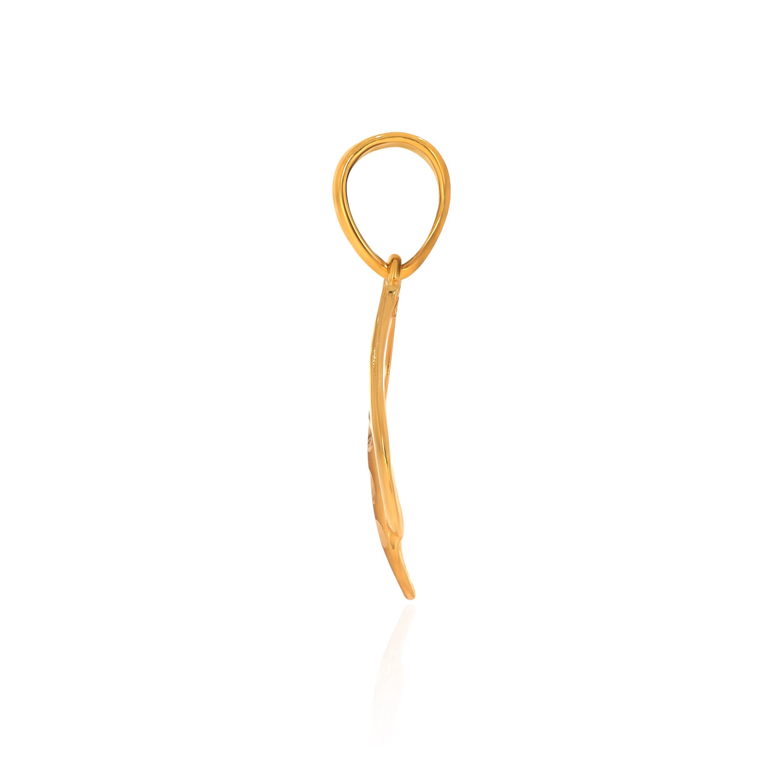 22K Yellow Gold Fancy Gold Pendant-GPN-D000555591 - Senco Gold and Diamonds