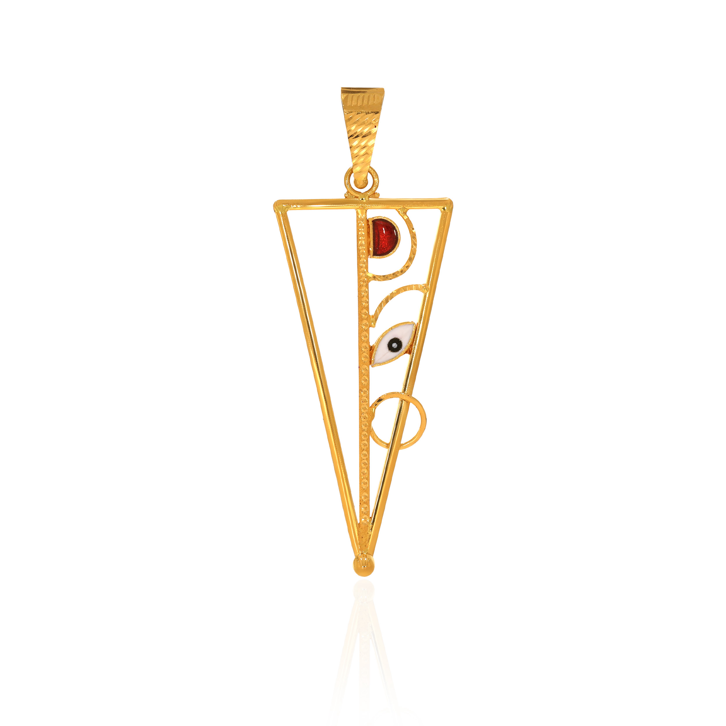 22K Yellow Gold Pendant-GPN-D000782705 - Senco Gold and Diamonds
