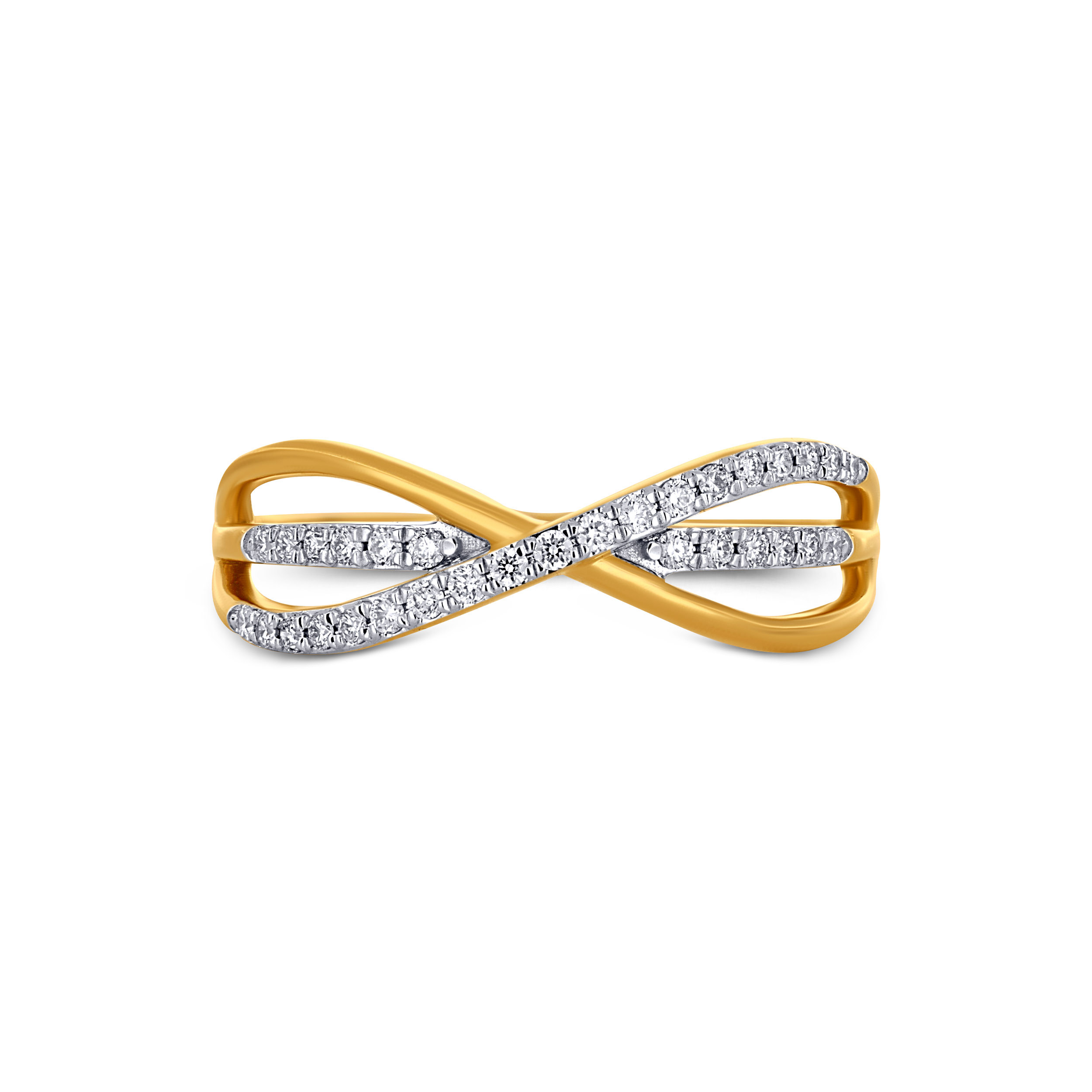 Infinity Gleam Diamond Ring - Senco Gold and Diamonds