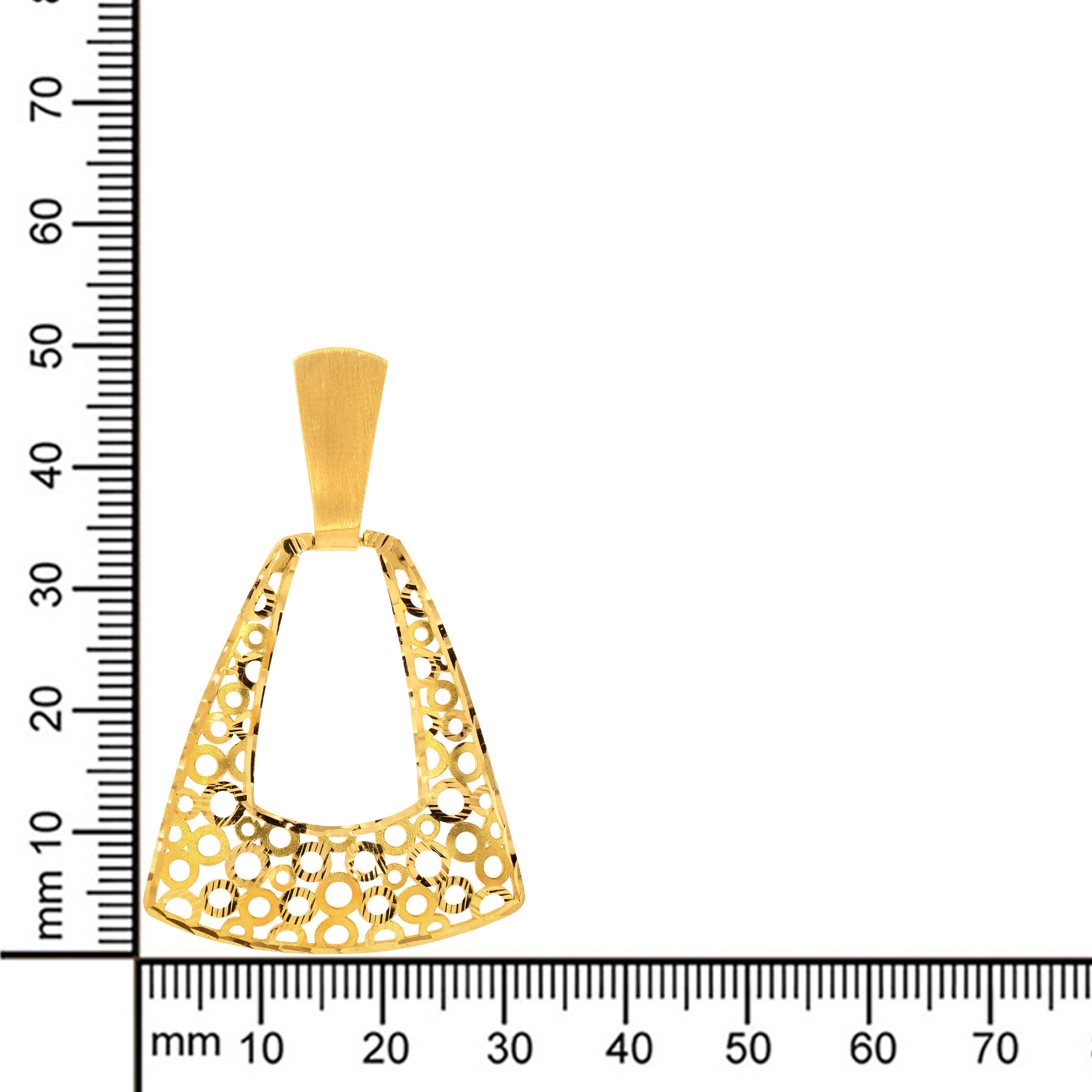 Musical Intricacy Gold Danglers - Senco Gold and Diamonds