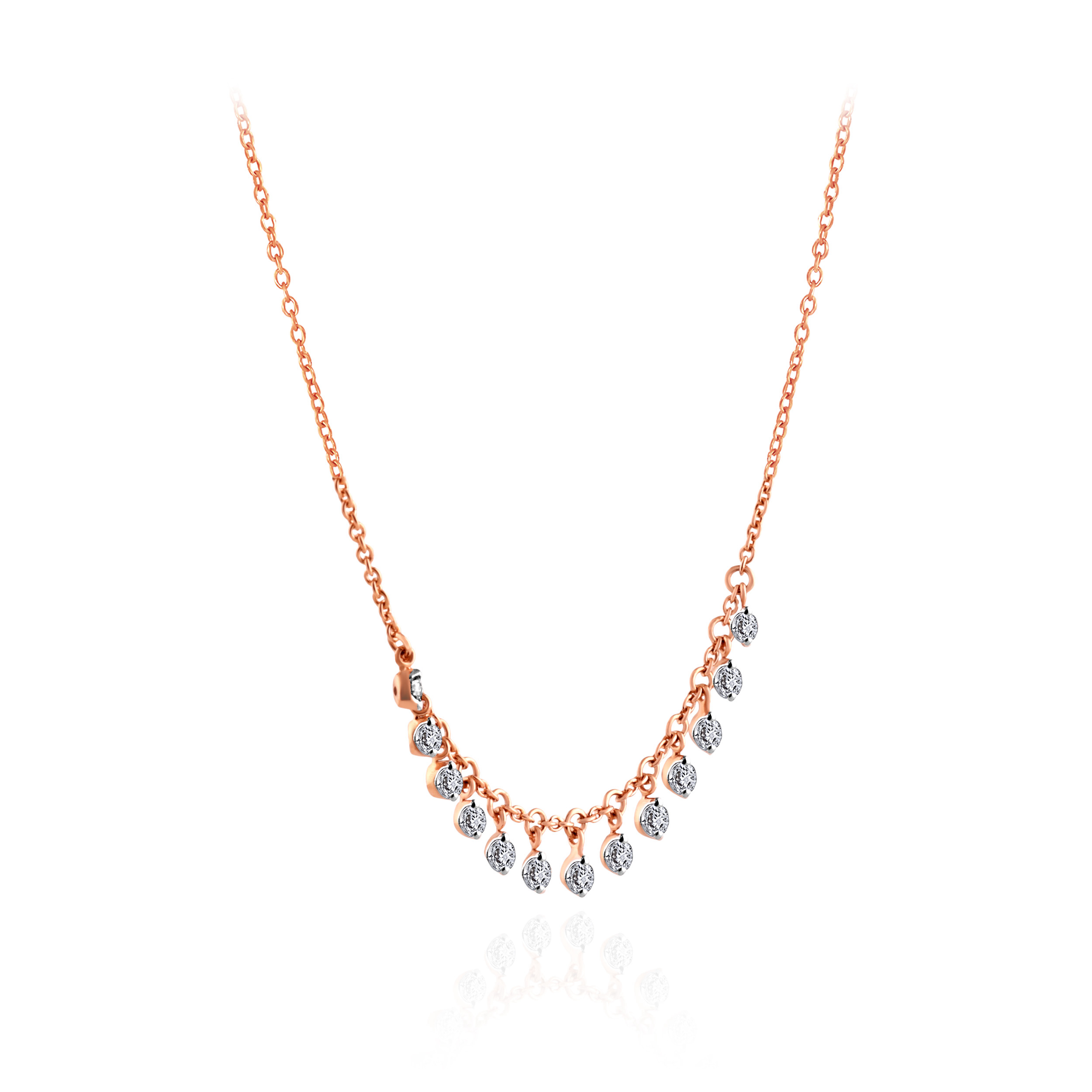 Dewdrop Daze Diamond Necklace - Senco Gold and Diamonds