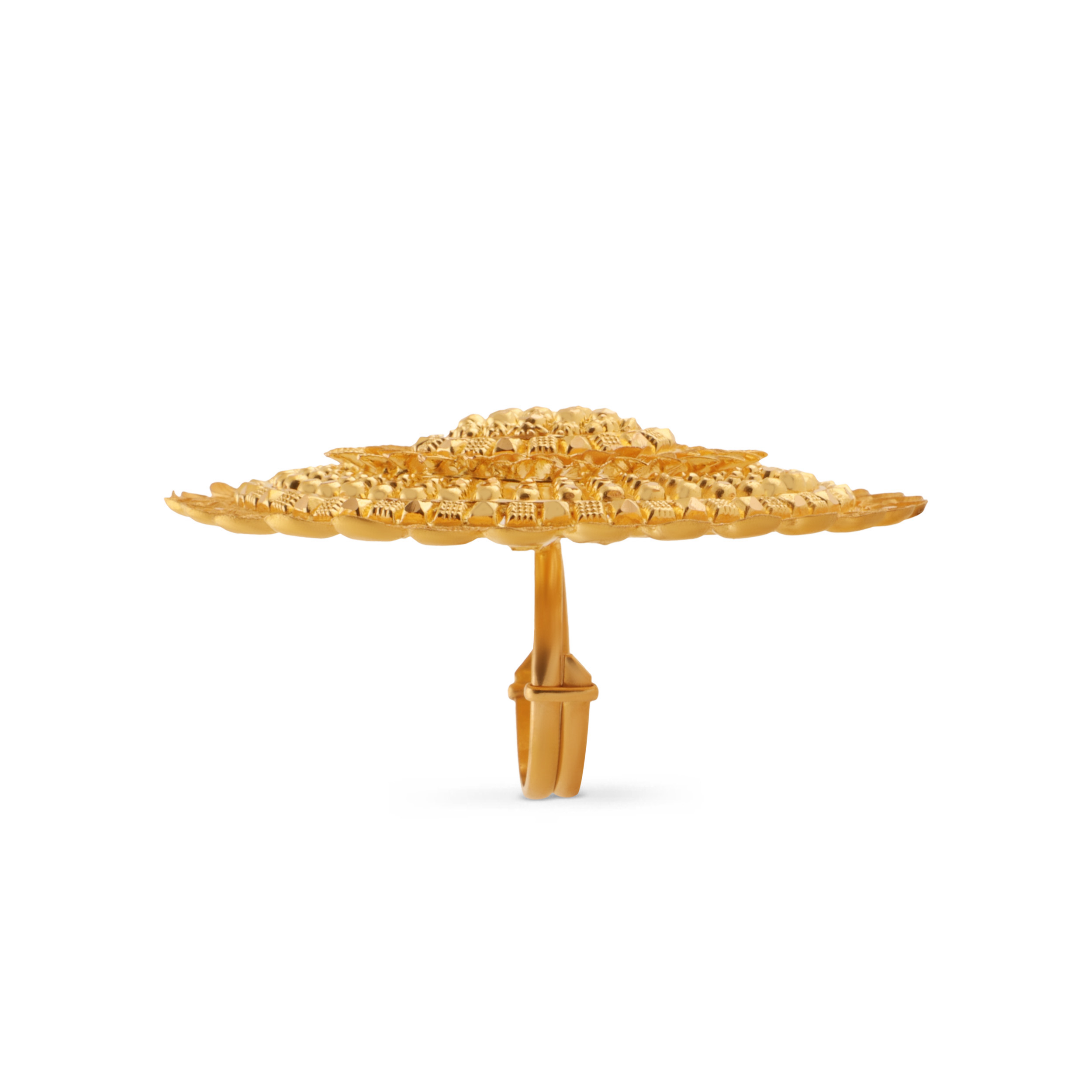 Ornate Harmony Statement Gold Ring - Senco Gold and Diamonds