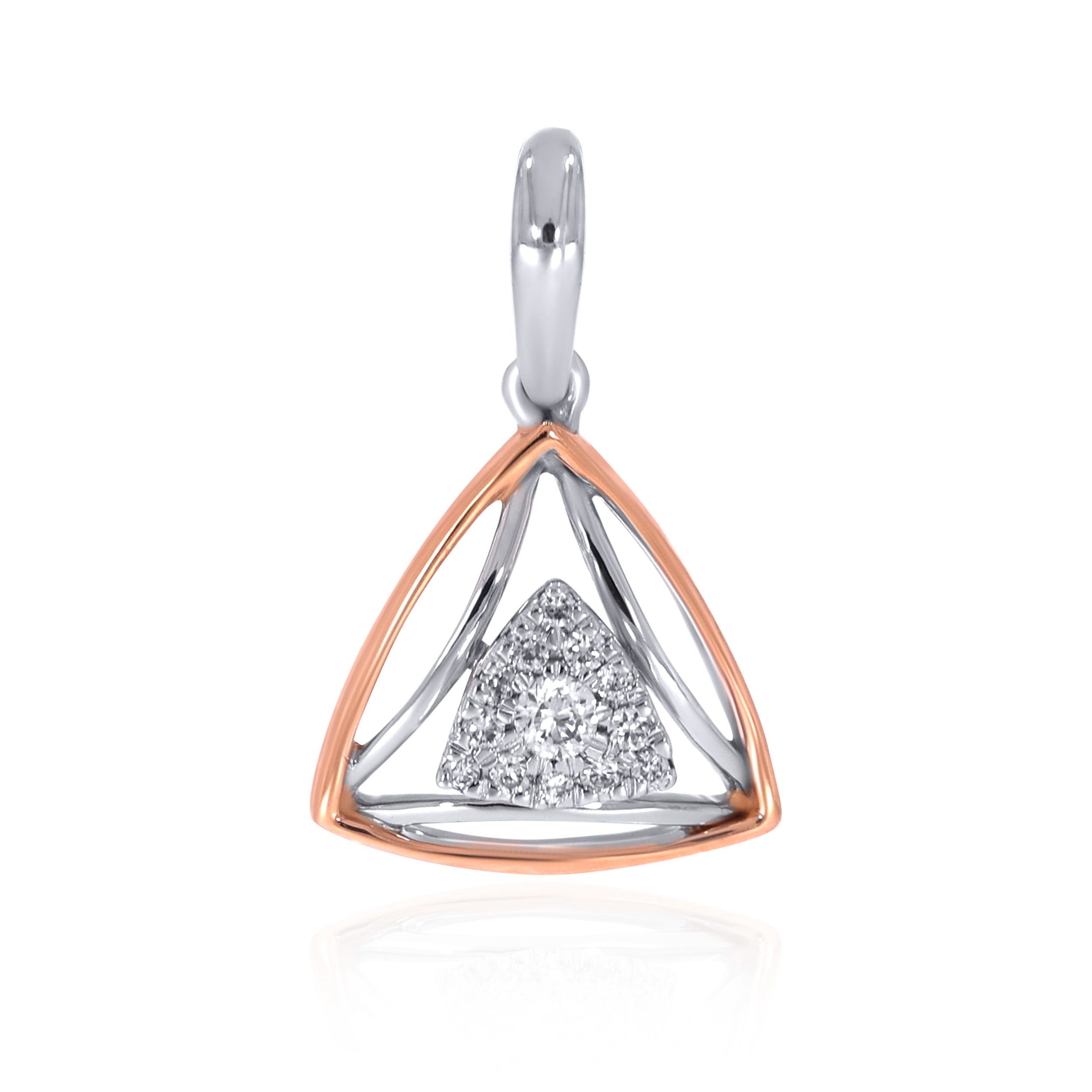 Enchanting Prism Platinum Pendant - Senco Gold and Diamonds