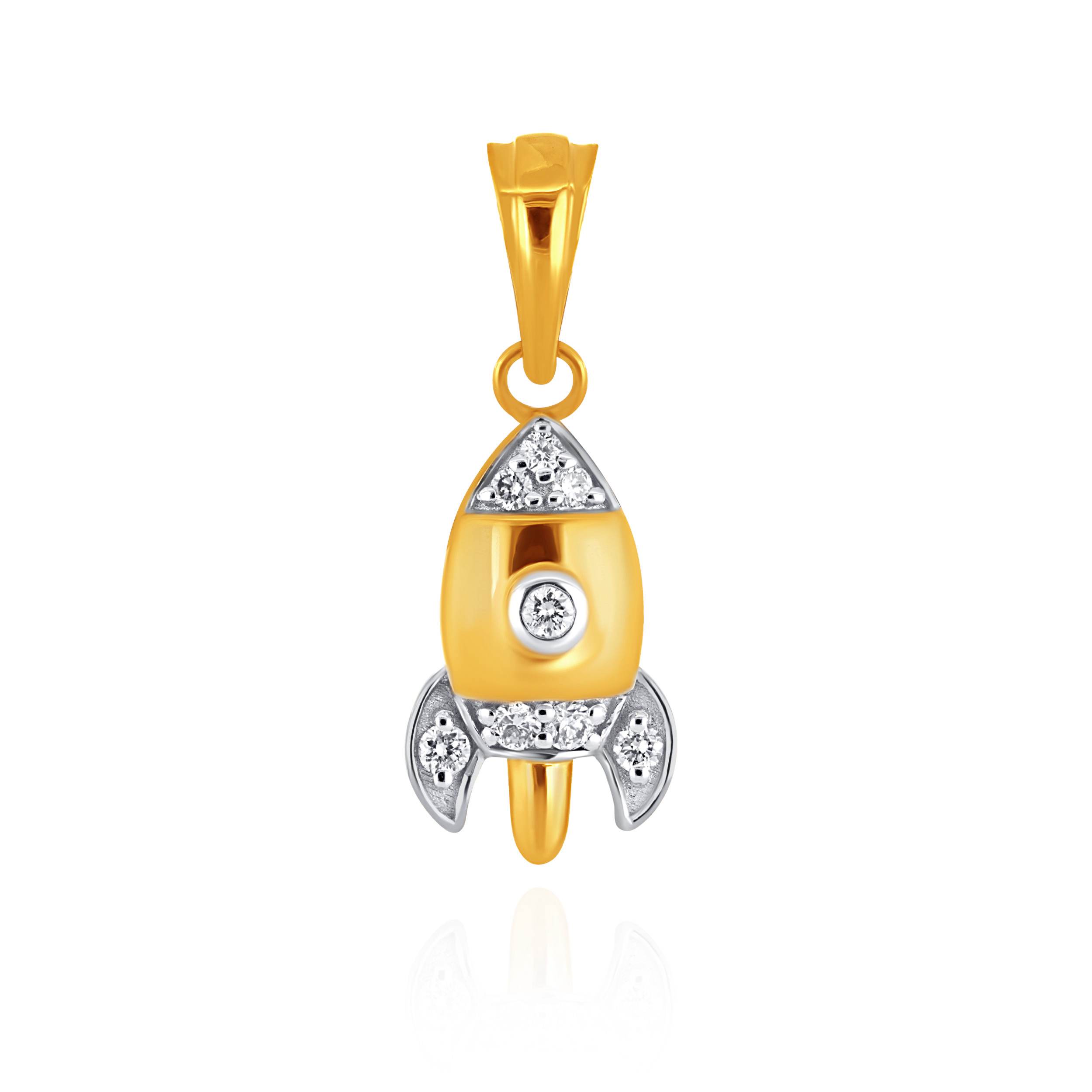 Mini Rocket Kids' Diamond Pendant - Senco Gold and Diamonds