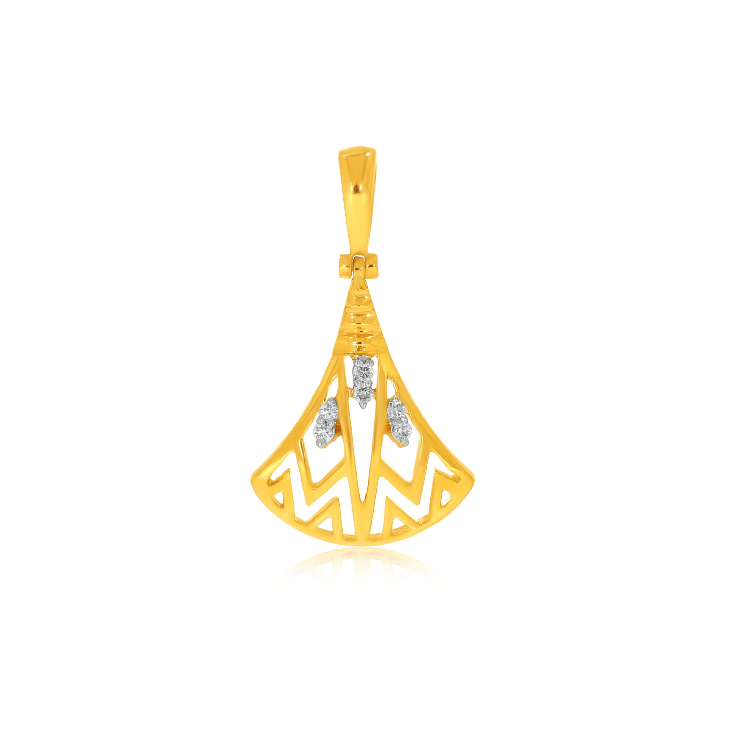 Shiny Chime Diamond Pendant - Senco Gold and Diamonds