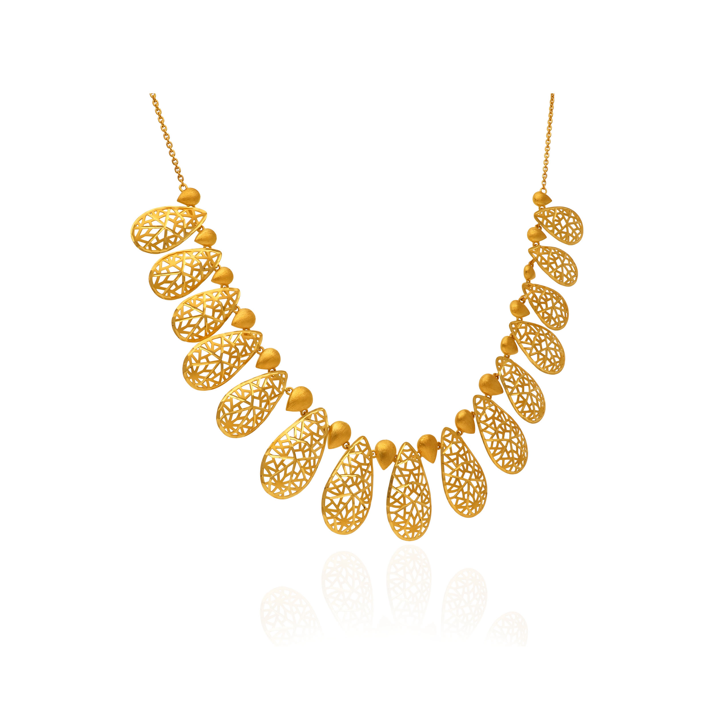 Sylvan Trellis Gold Necklace - Senco Gold and Diamonds