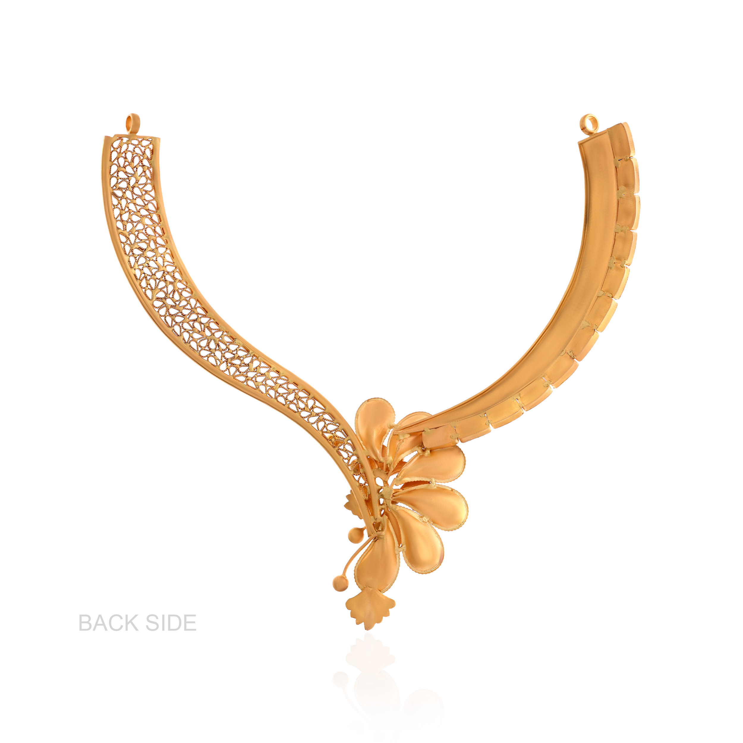 22K Yellow Gold Necklace-GN-D000760623 - Senco Gold and Diamonds