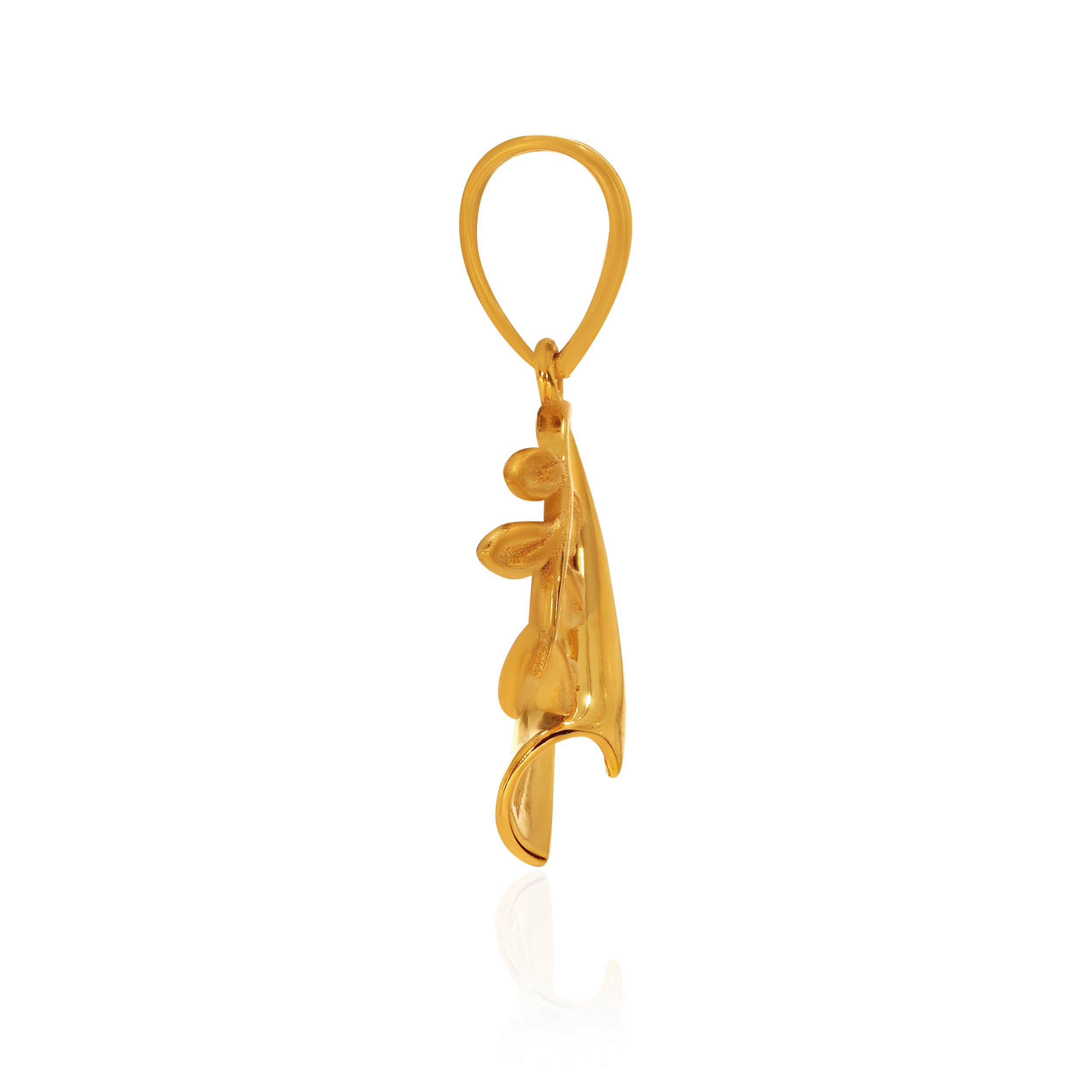 22K Yellow Gold Pendant-GPN-SAD0005197 - Senco Gold and Diamonds