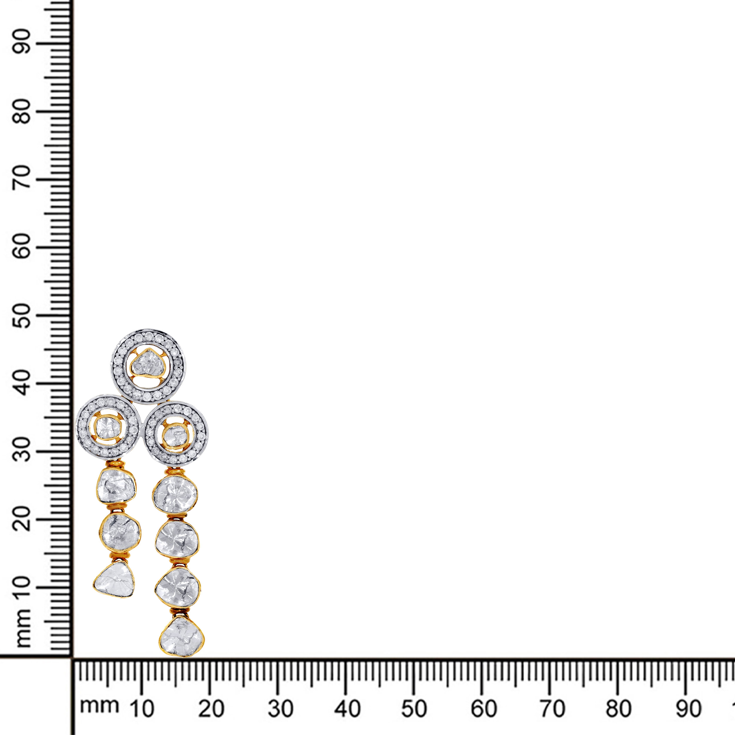 Shimmer Trail Diamond Earrings - Senco Gold and Diamonds