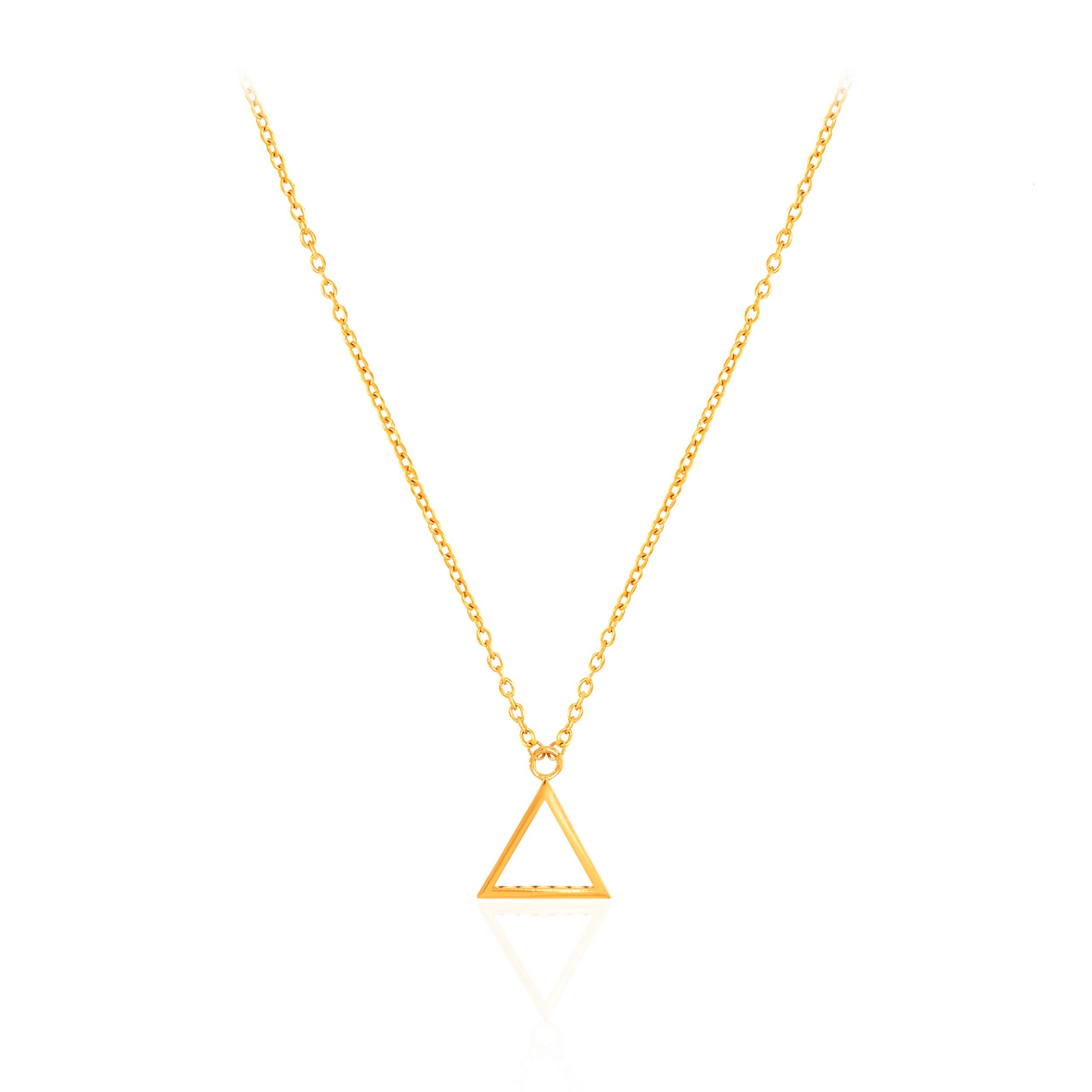 18K Yellow Gold Chain Pendant-GPN-D000775703 - Senco Gold and Diamonds