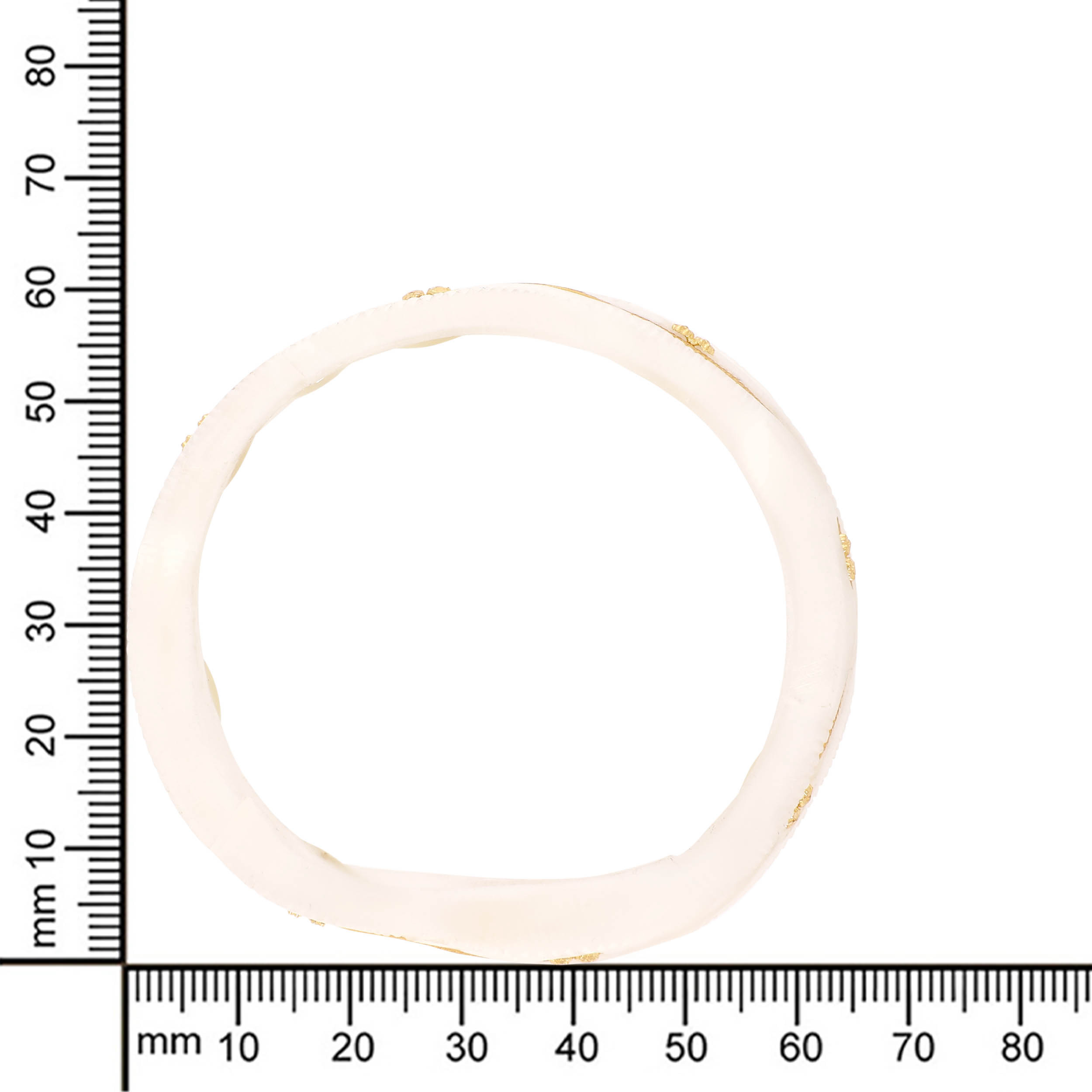 Wavy Flair Gold Sankha - Senco Gold and Diamonds