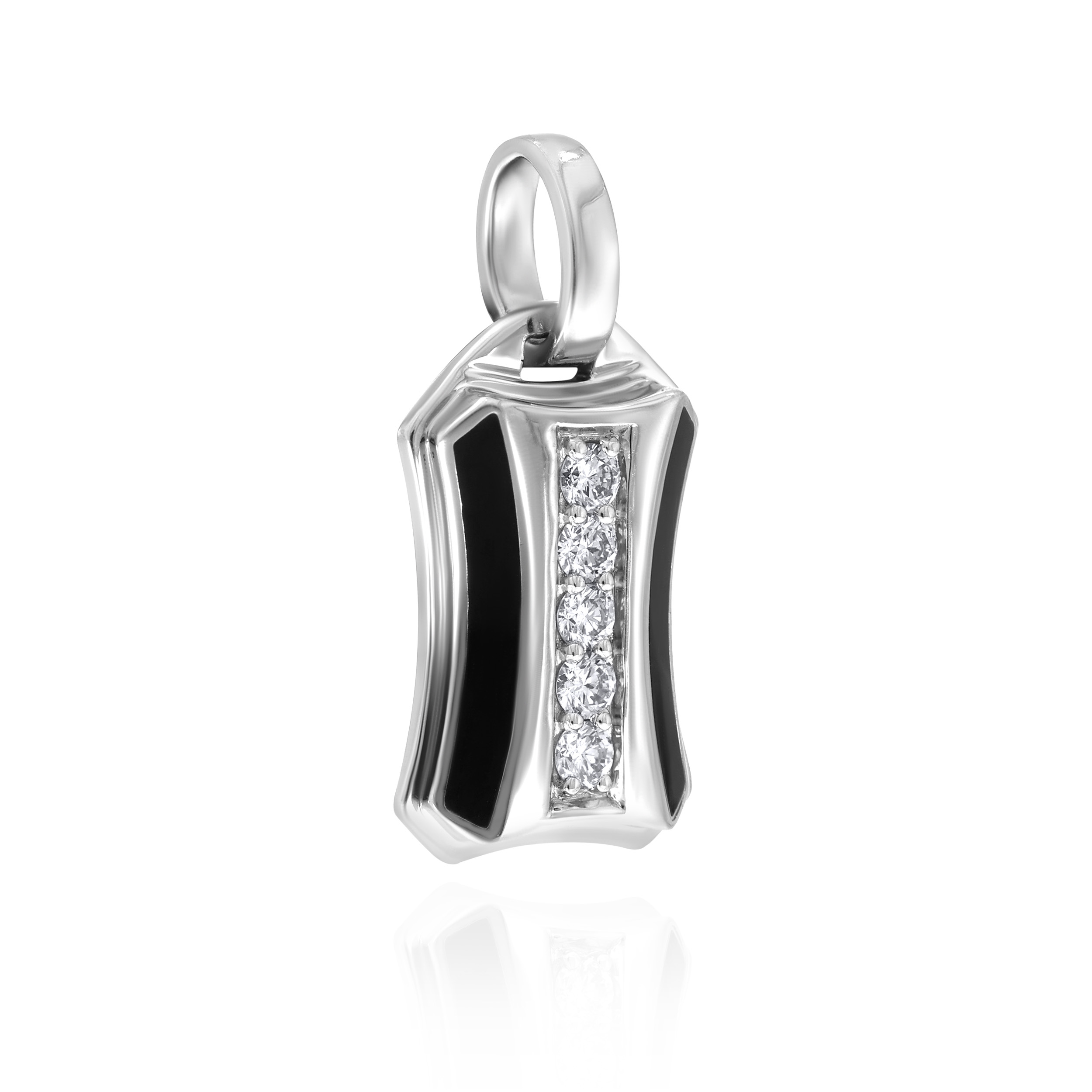Nova Strike Men's Platinum Pendant - Senco Gold and Diamonds