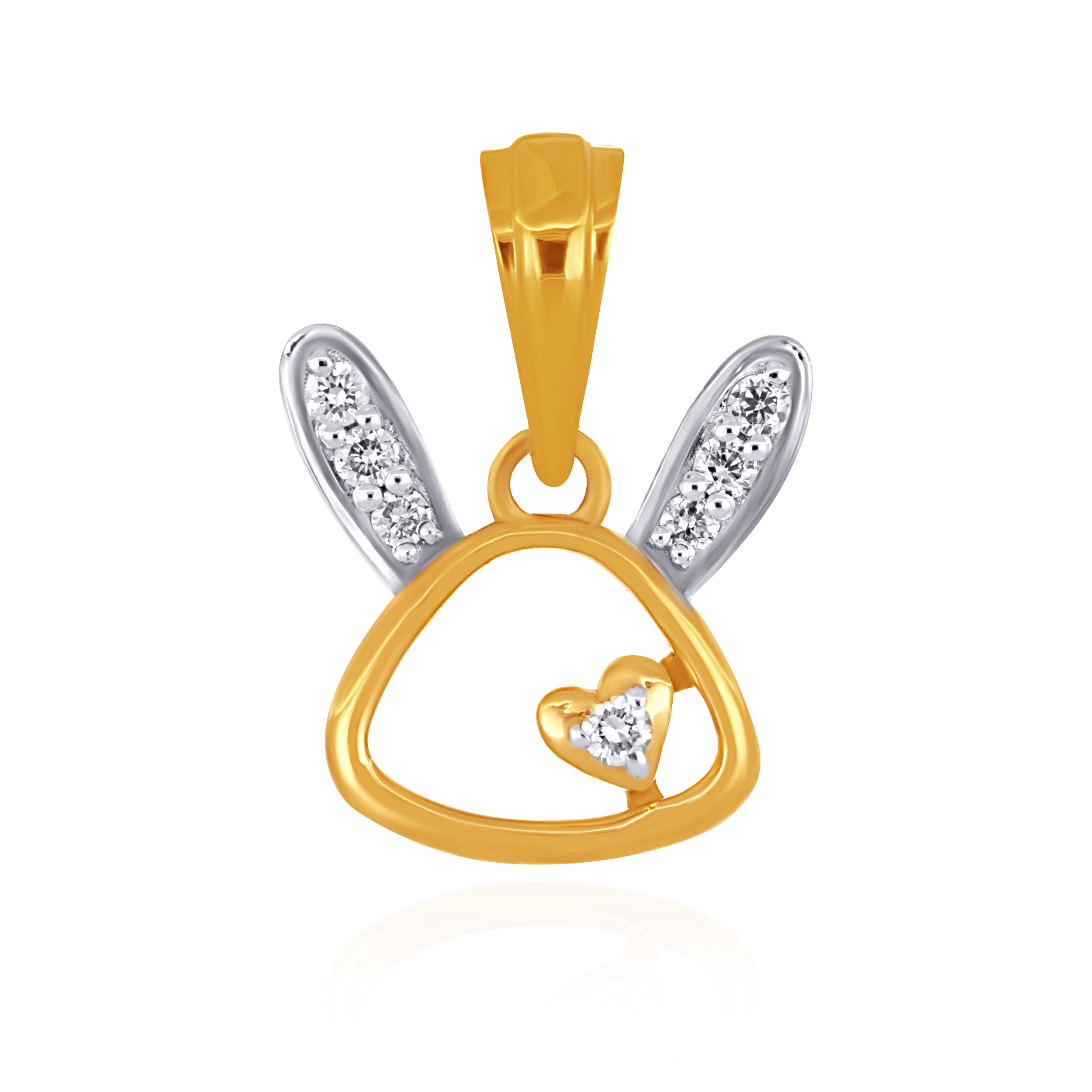 Adorb Bunny Kids' Diamond Pendant - Senco Gold and Diamonds