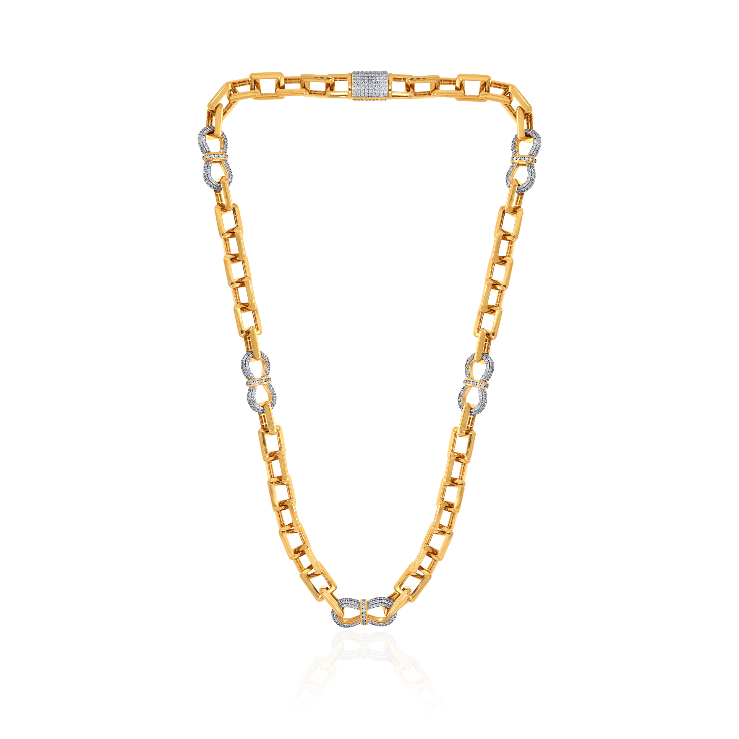  Men's Statement Diamond Chain - Senco Gold and Diamonds